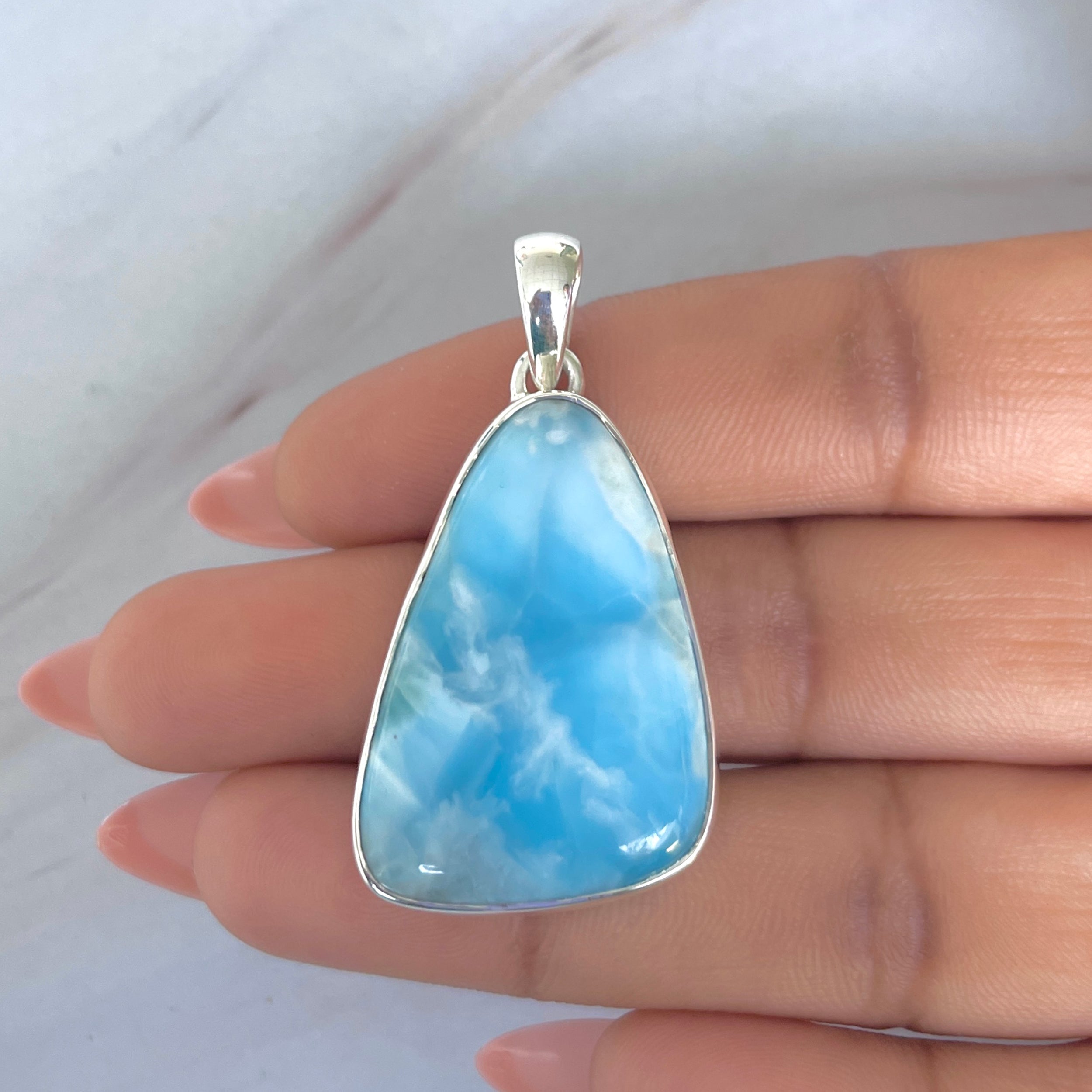 Larimar Pendant-(LAR-P-2004.)