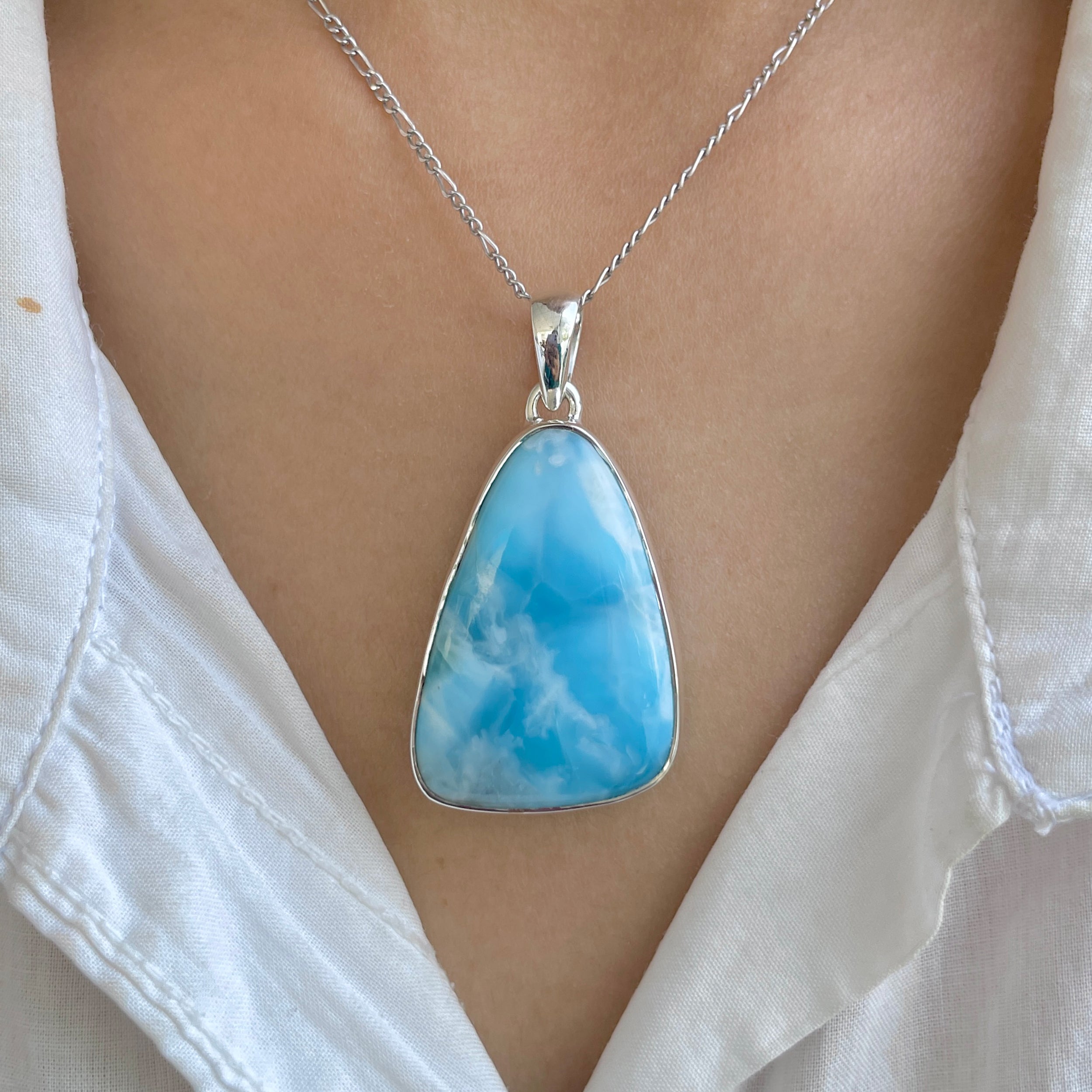 Larimar Pendant-(LAR-P-2004.)