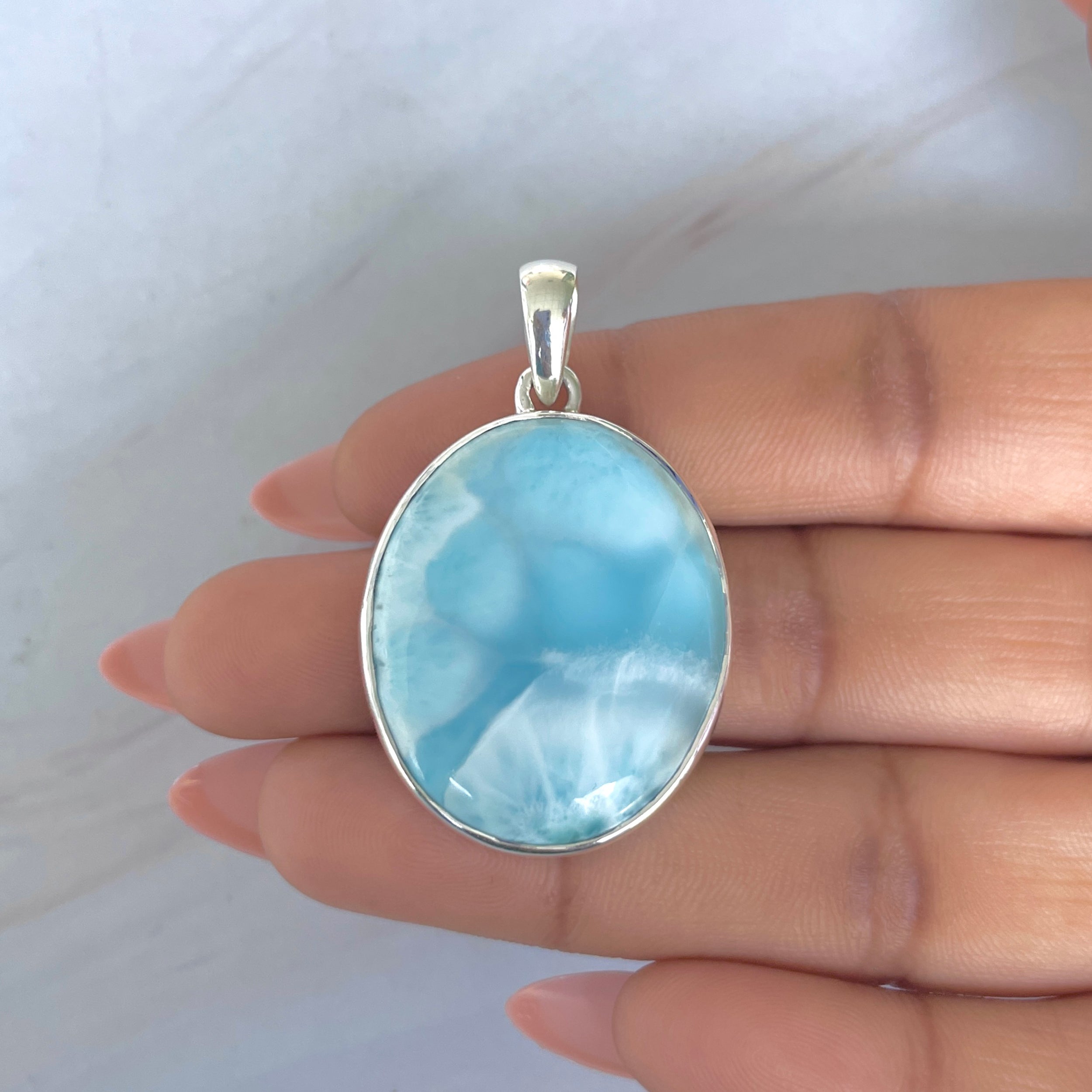 Larimar Pendant-(LAR-P-2006.)