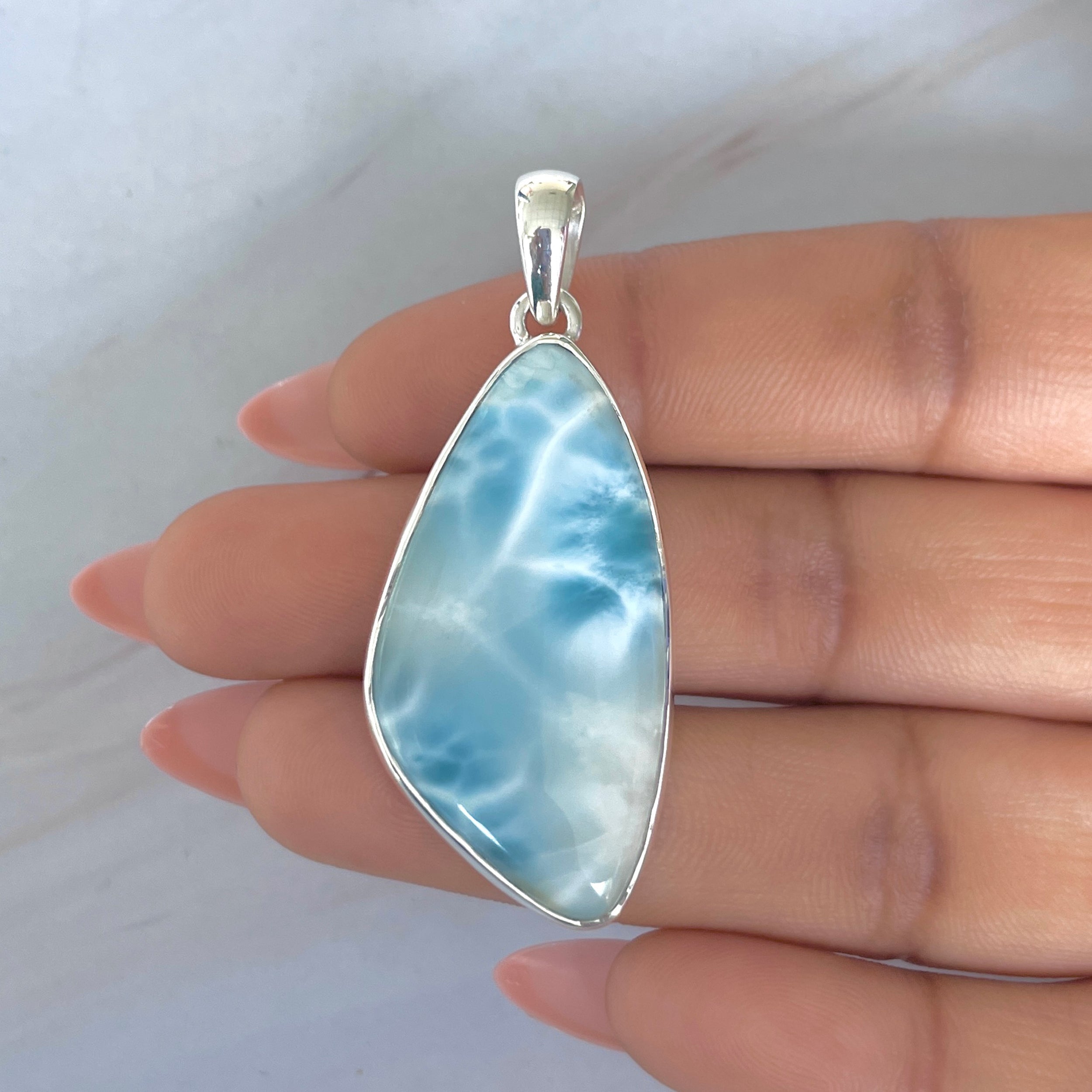 Larimar Pendant-(LAR-P-2008.)