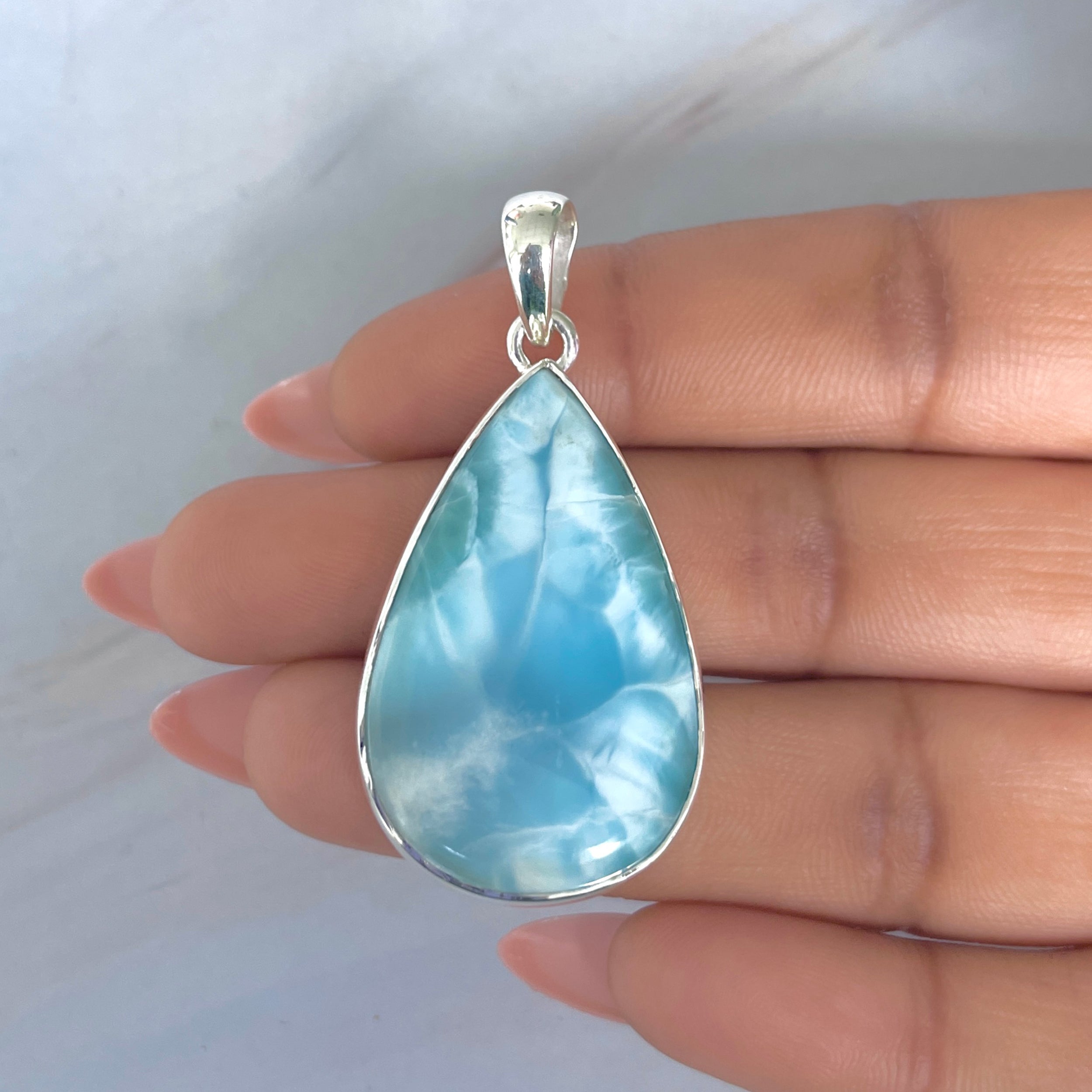 Larimar Pendant-(LAR-P-2010.)