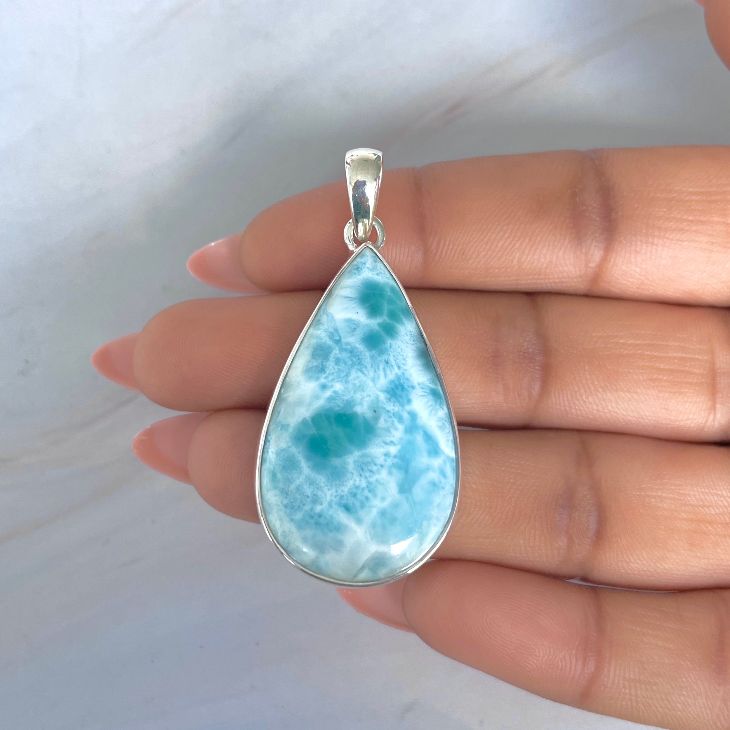 Larimar Pendant-(LAR-P-2011.)