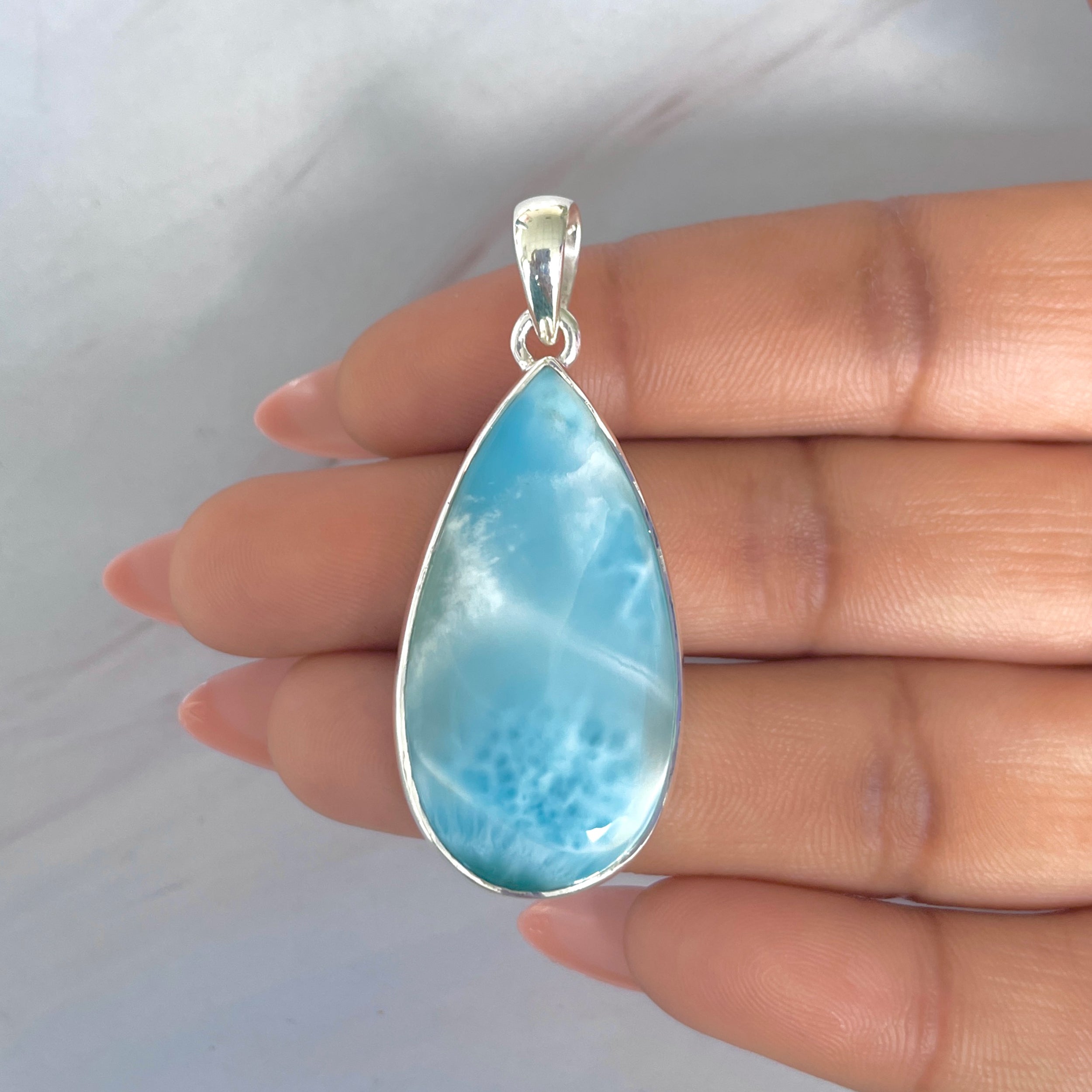 Larimar Pendant-(LAR-P-2012.)