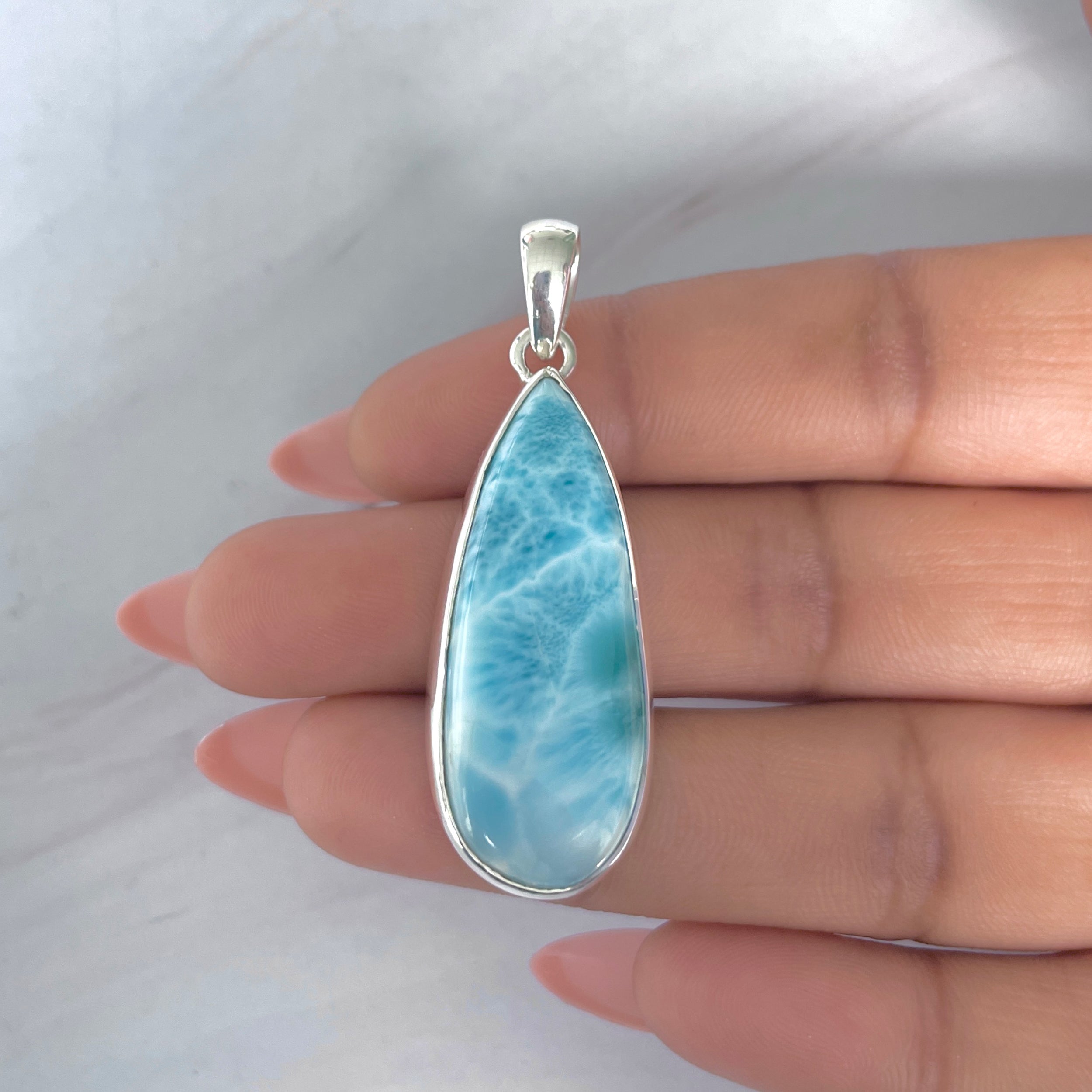 Larimar Pendant-(LAR-P-2014.)