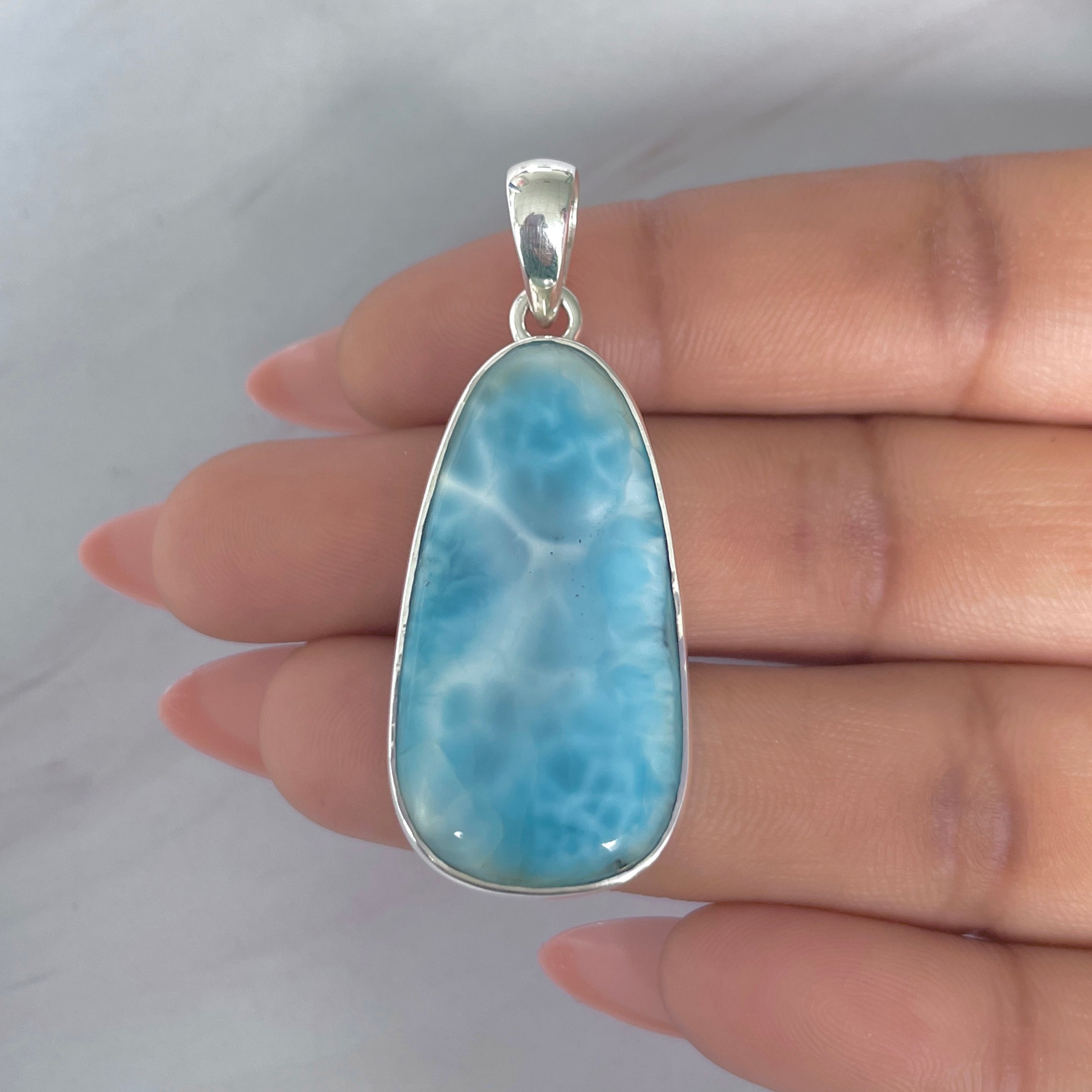 Larimar Pendant-(LAR-P-2016.)