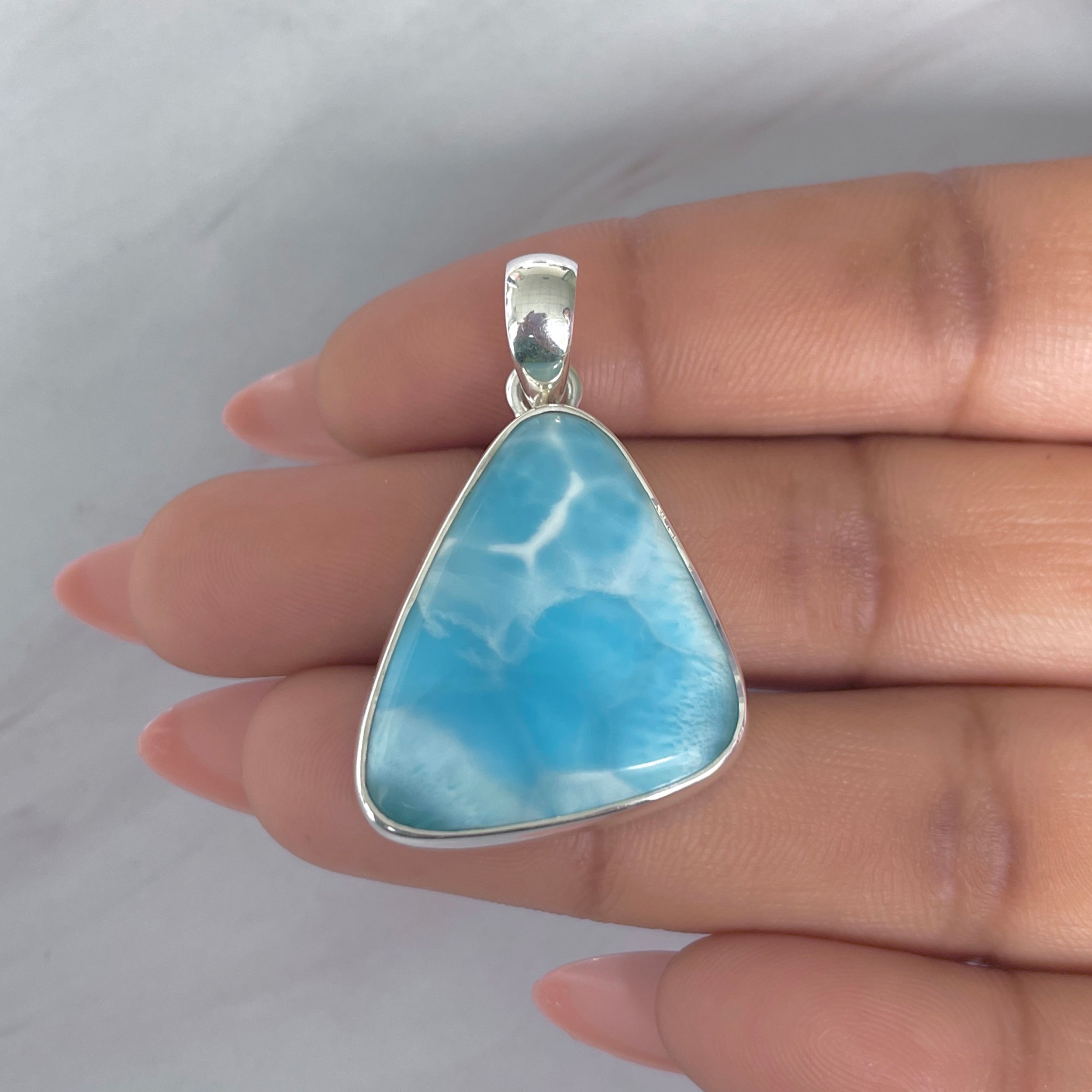 Larimar Pendant-(LAR-P-2017.)