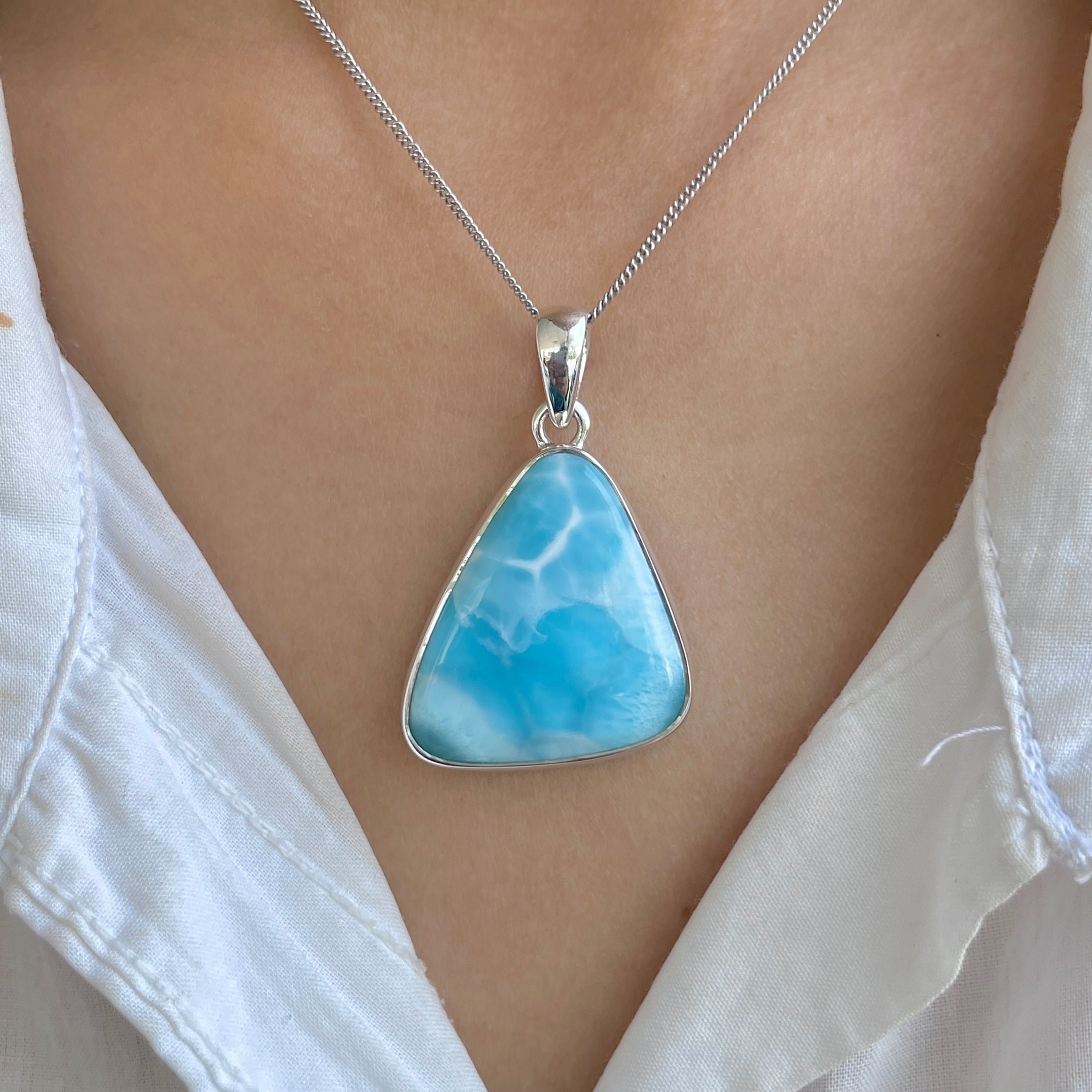 Larimar Pendant-(LAR-P-2017.)