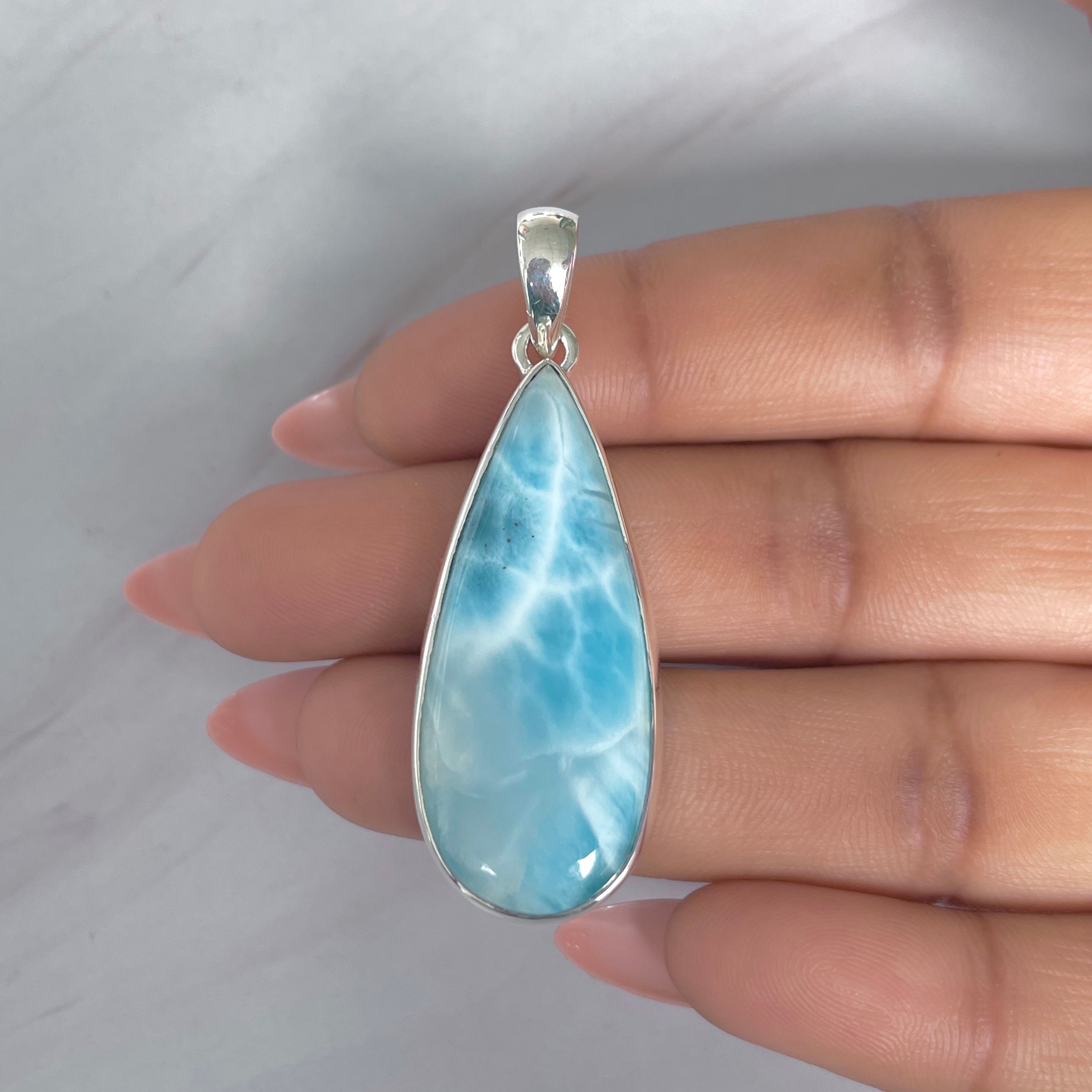 Larimar Pendant-(LAR-P-2018.)