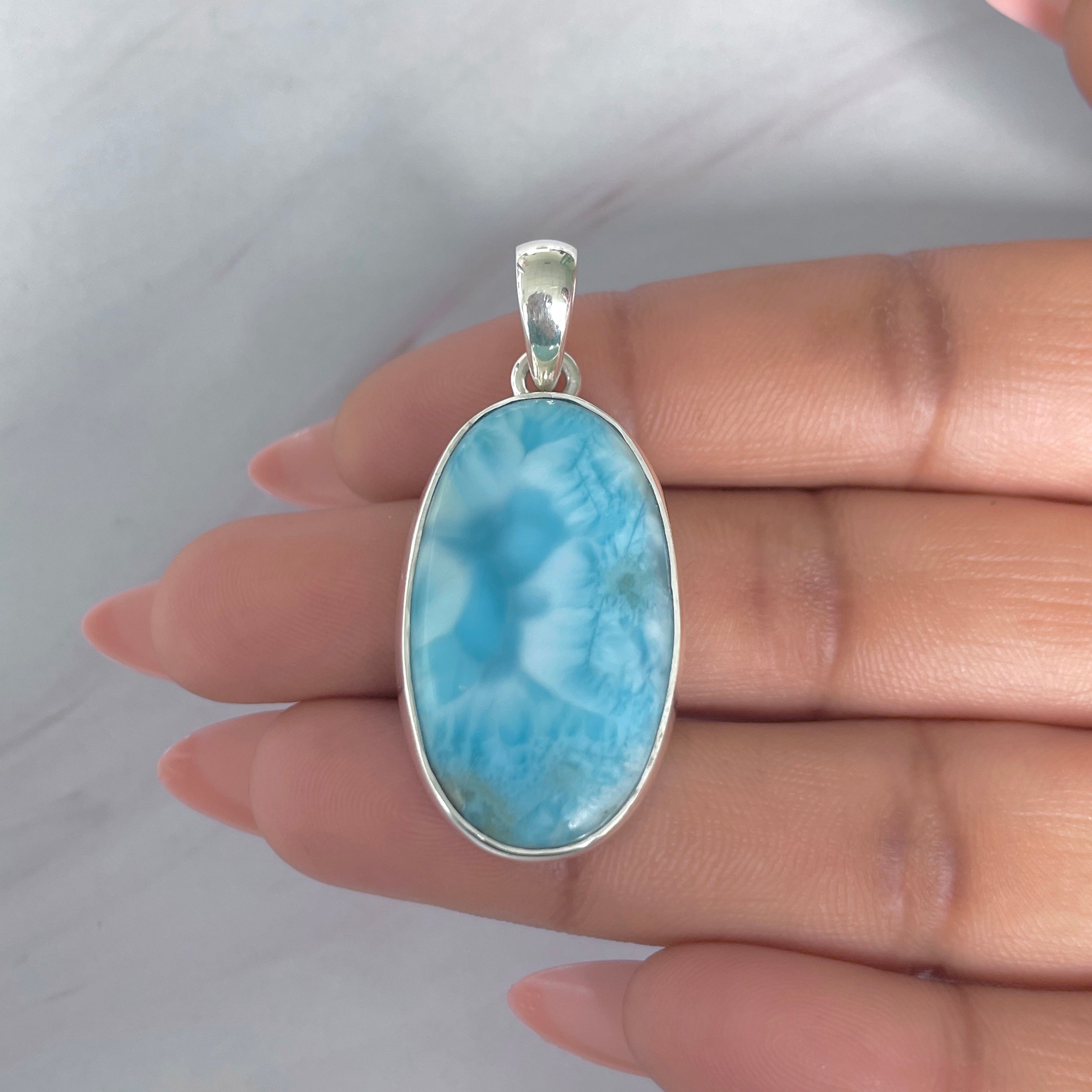 Larimar Pendant-(LAR-P-2019.)