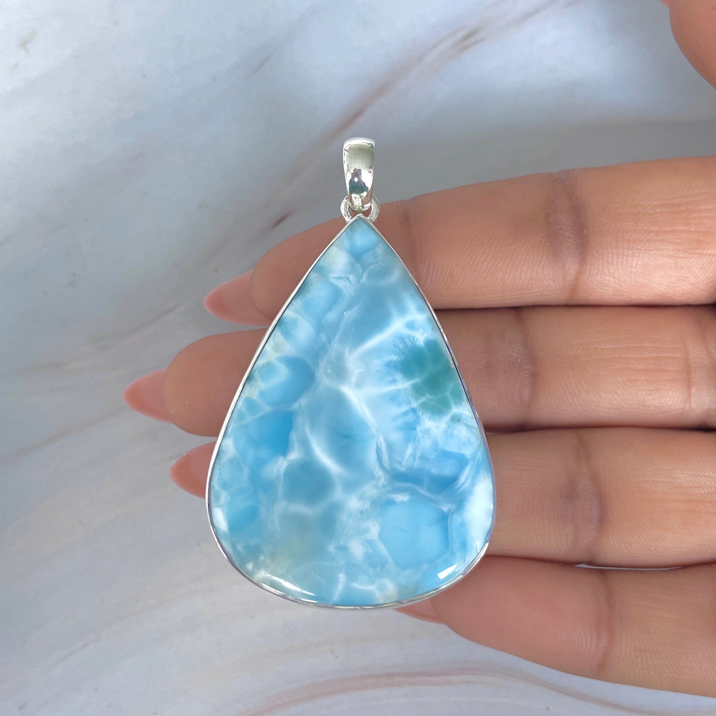 Larimar Pendant-(LAR-P-2025.)