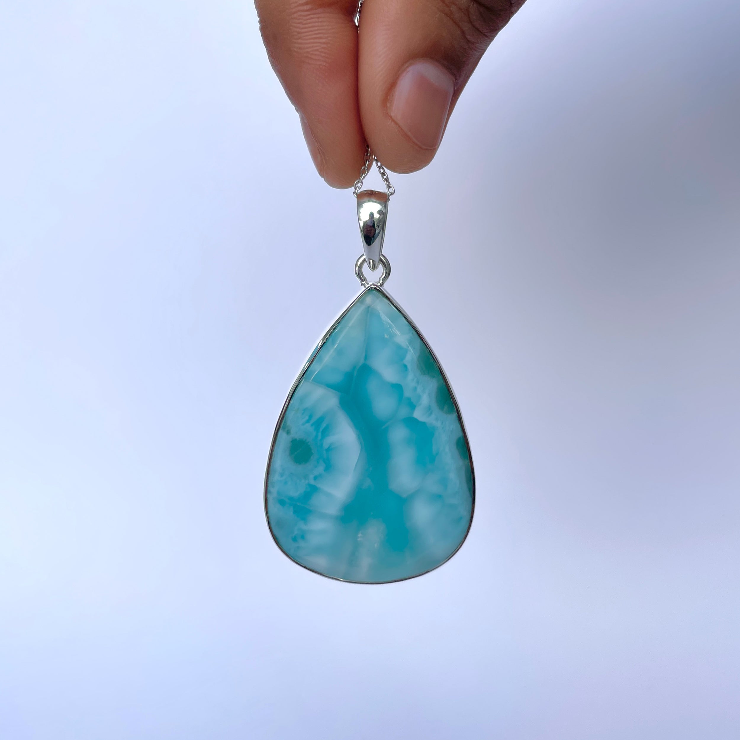 Larimar Pendant-(LAR-P-2027.)