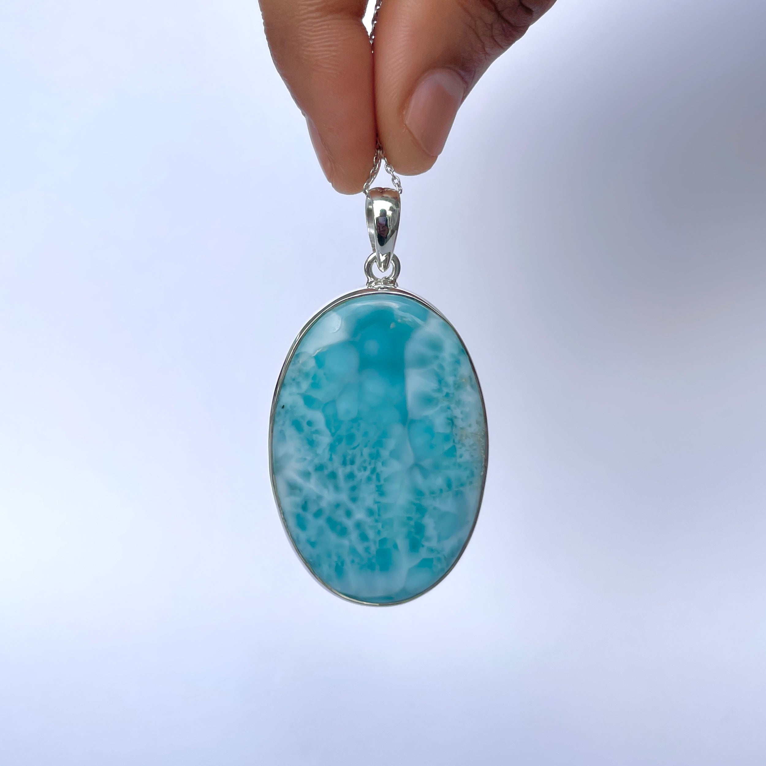 Larimar Pendant-(LAR-P-2029.)