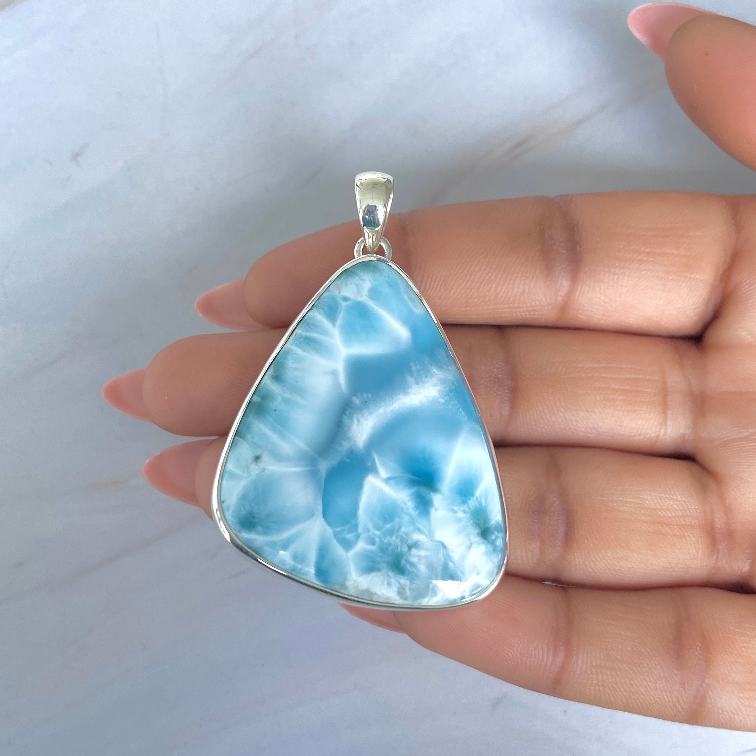 Larimar Pendant-(LAR-P-2031.)