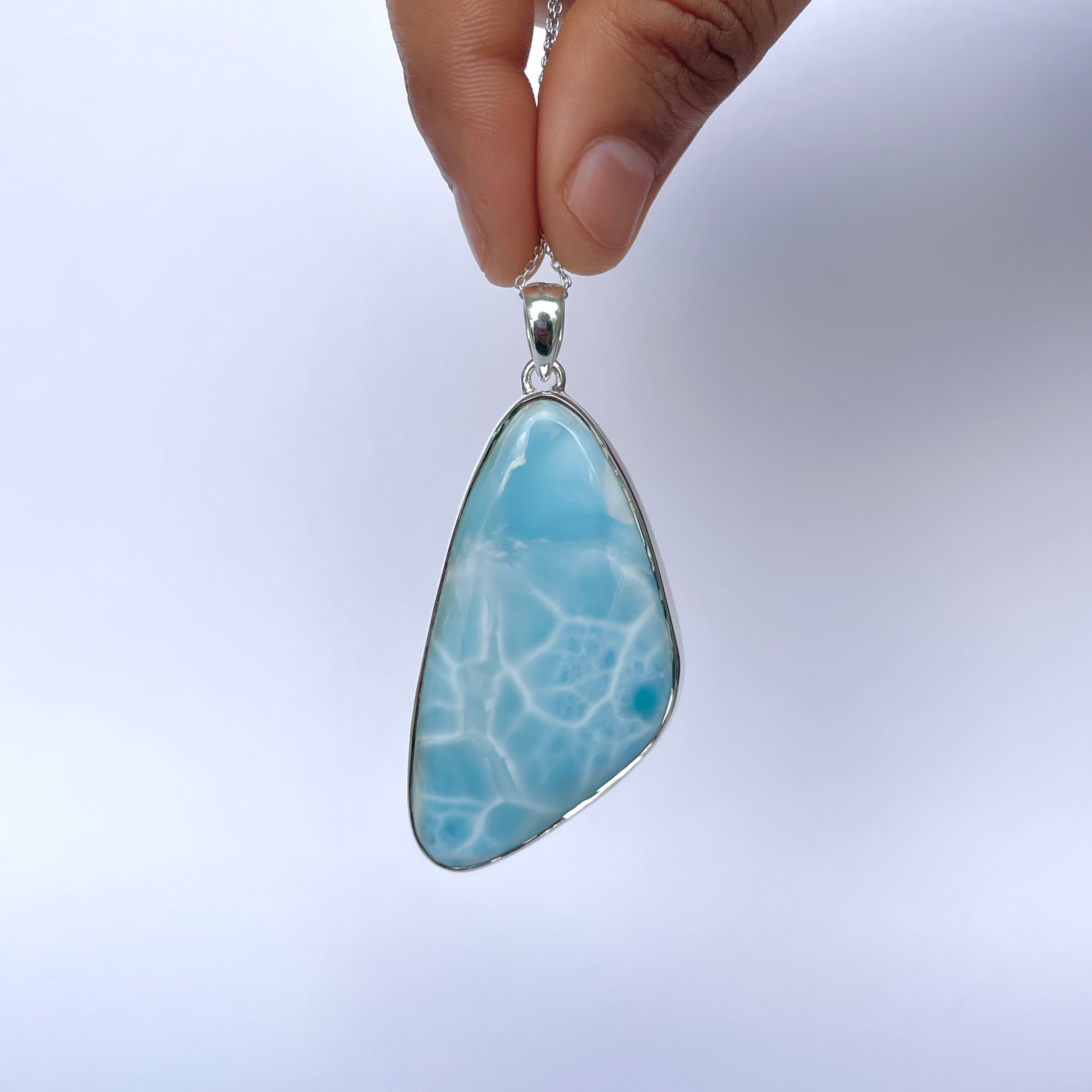 Larimar Pendant-(LAR-P-2032.)