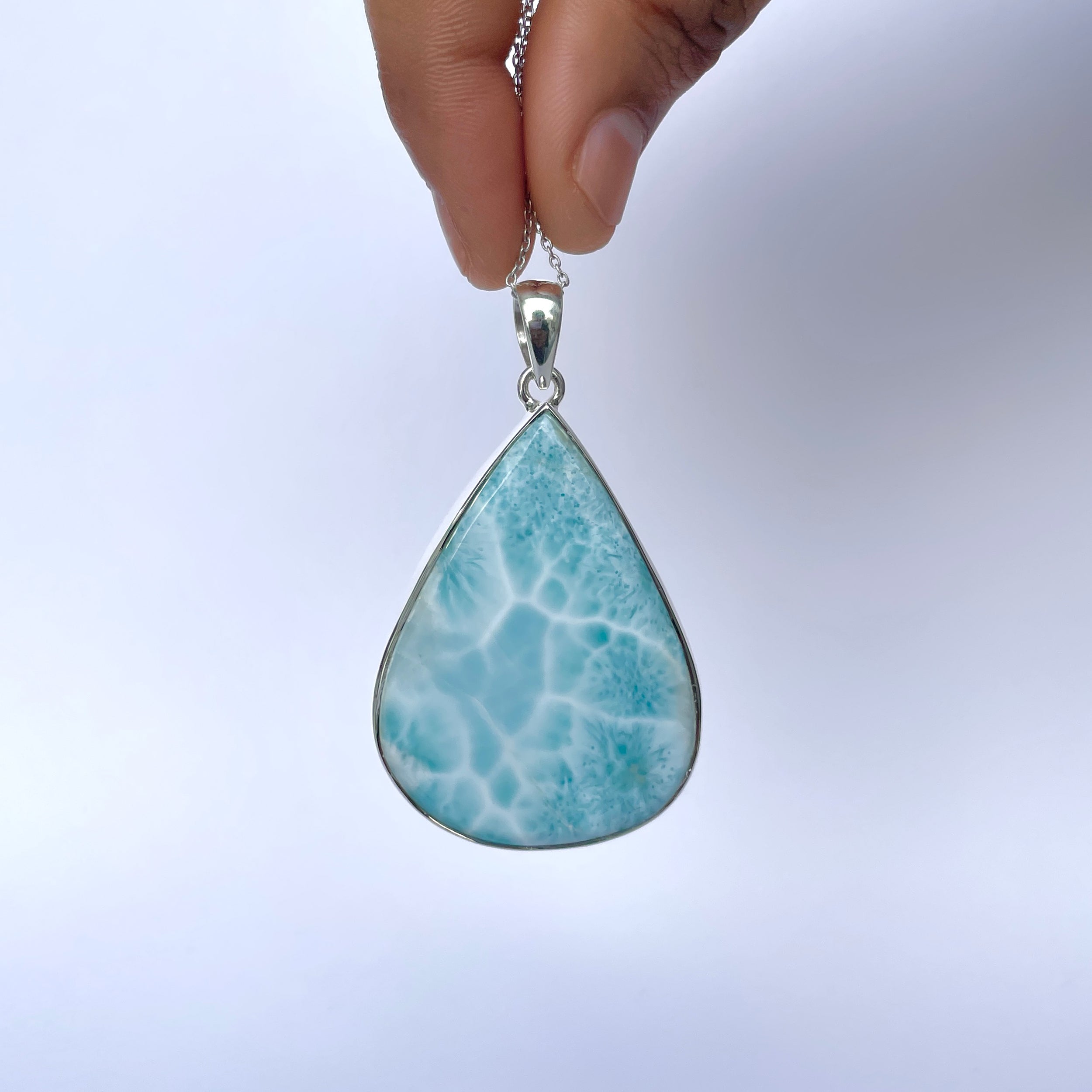 Larimar Pendant-(LAR-P-2033.)