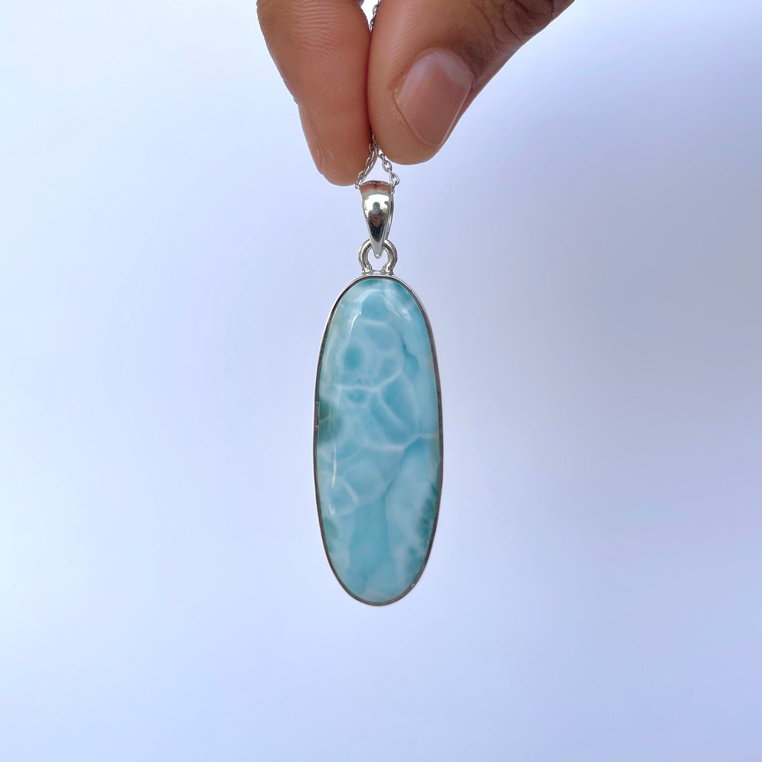 Larimar Pendant-(LAR-P-2040.)