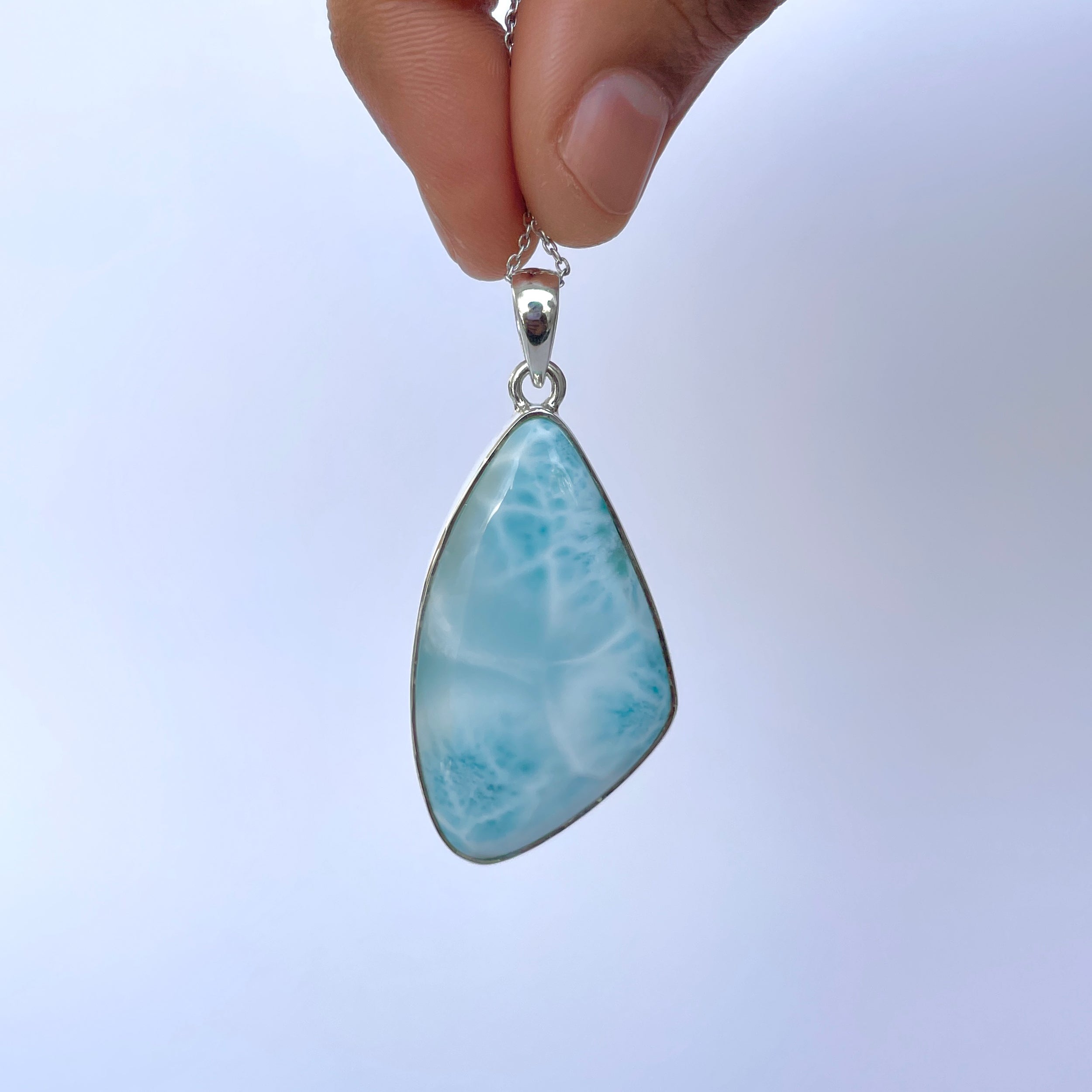 Larimar Pendant-(LAR-P-2041.)