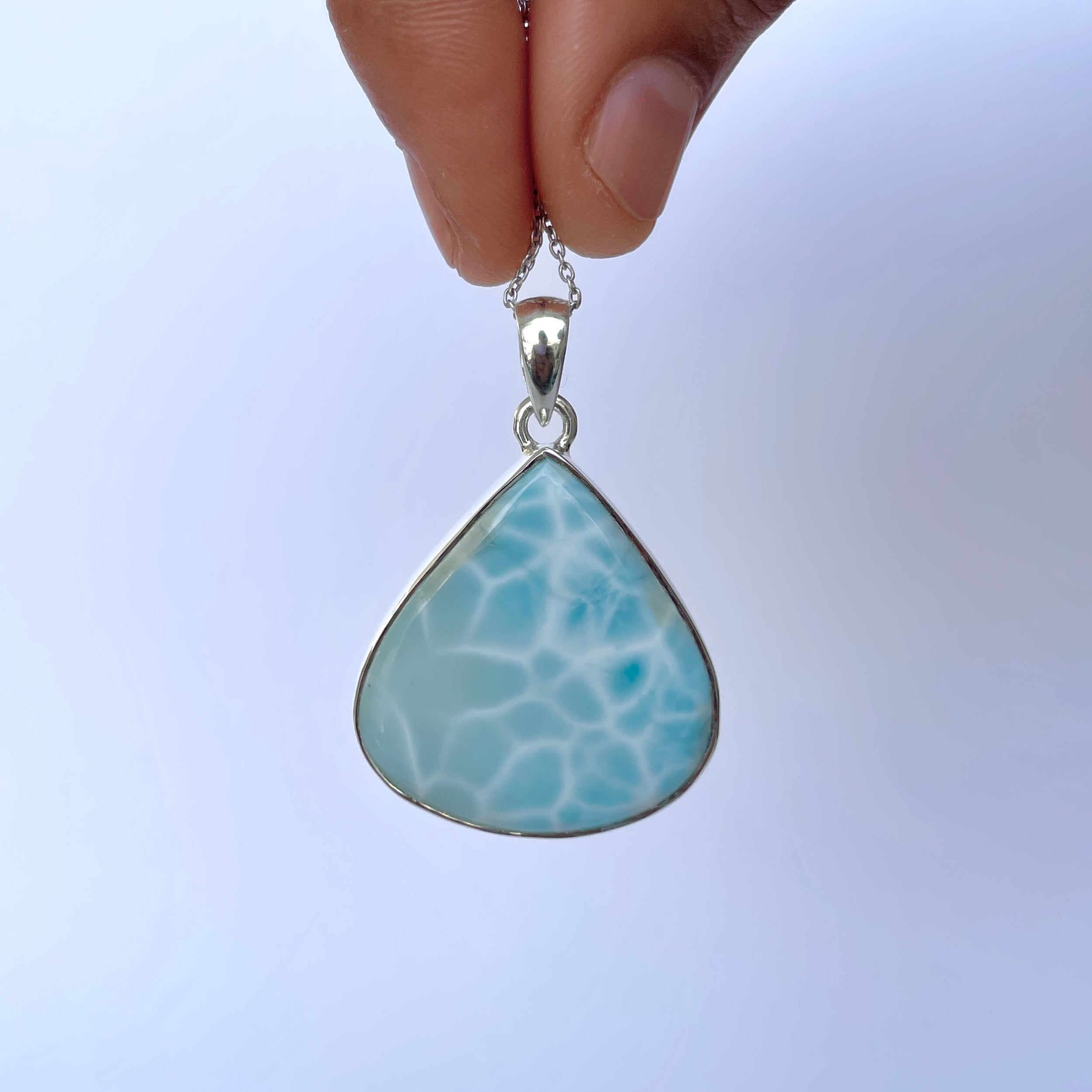 Larimar Pendant-(LAR-P-2044.)