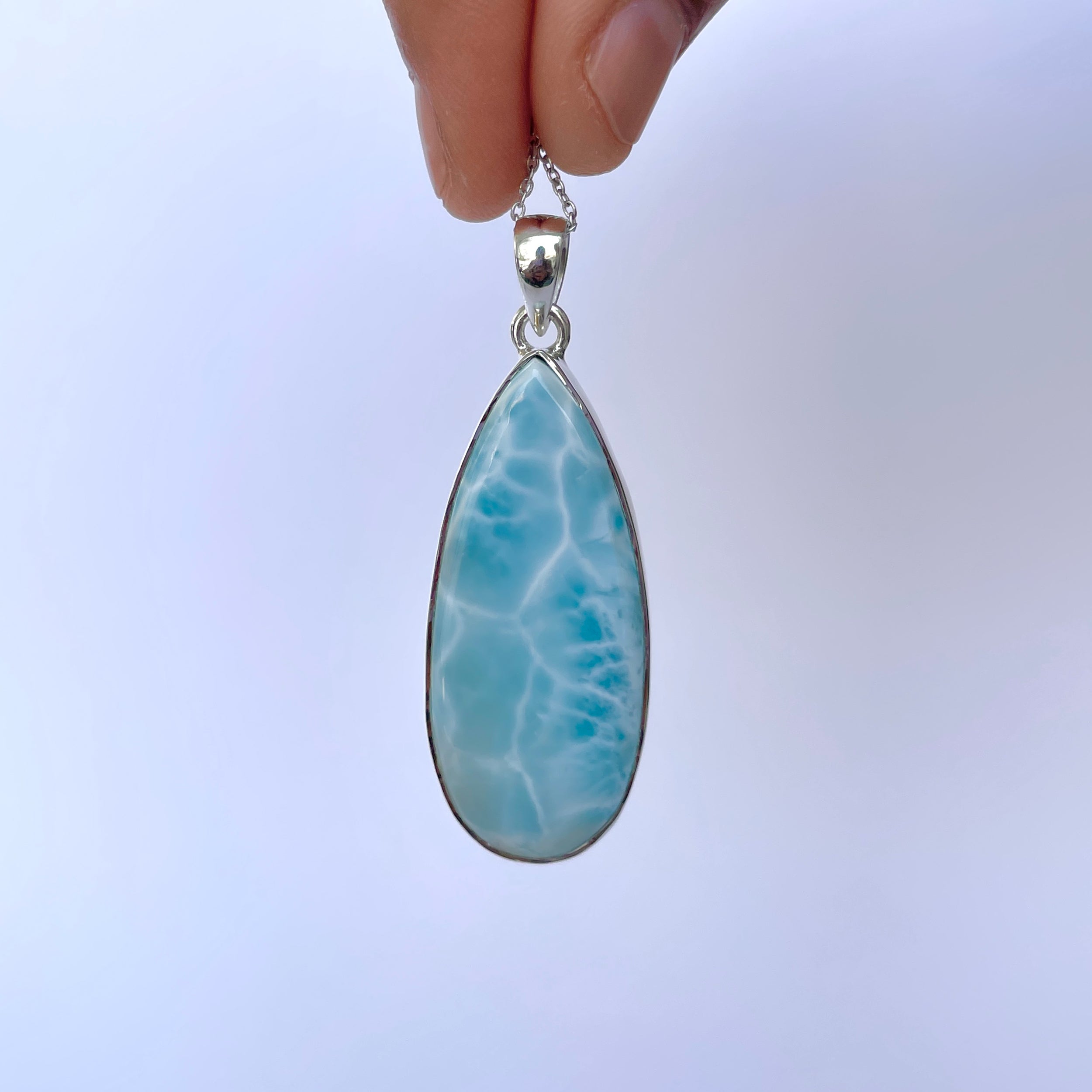 Larimar Pendant-(LAR-P-2048.)