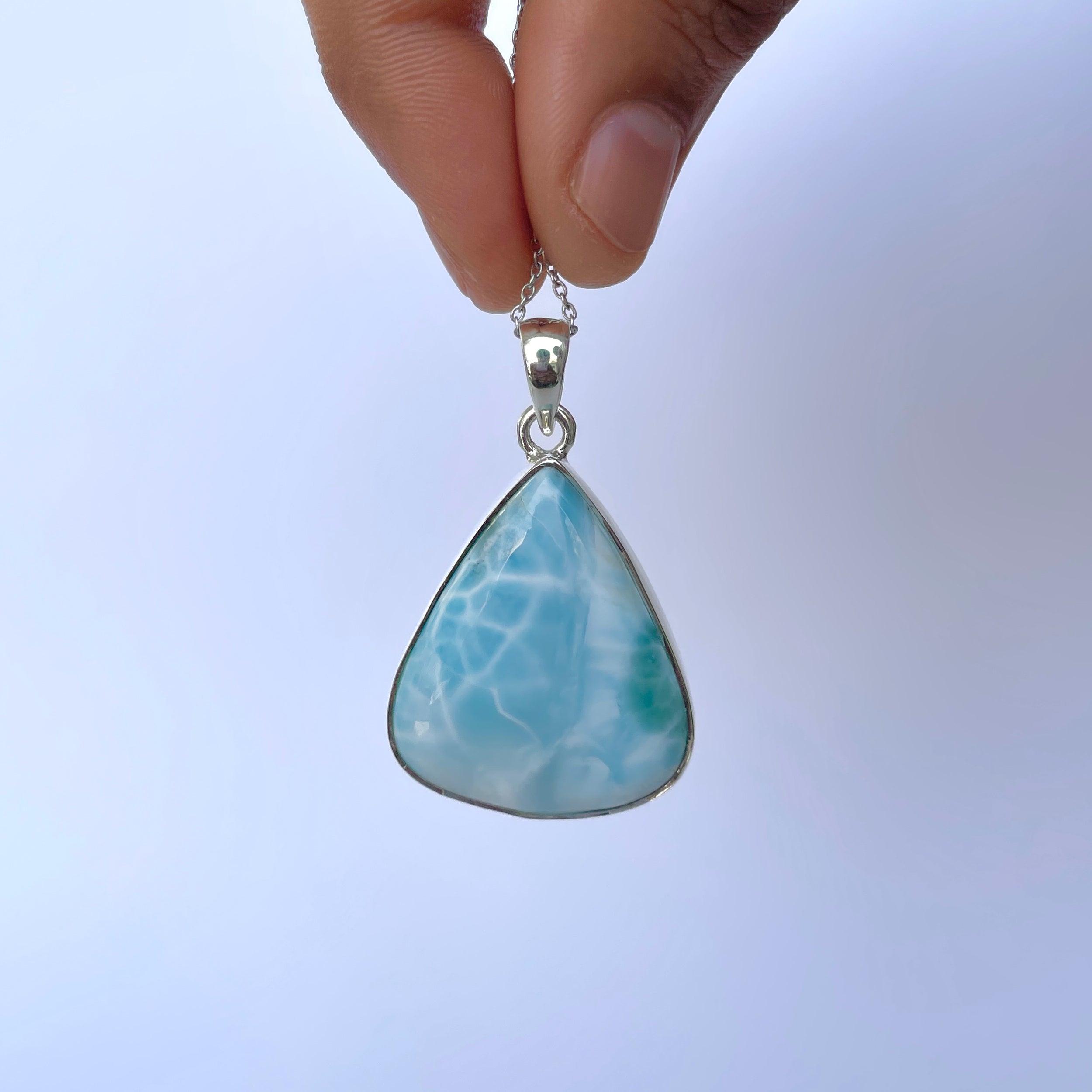 Larimar Pendant-(LAR-P-2049.)
