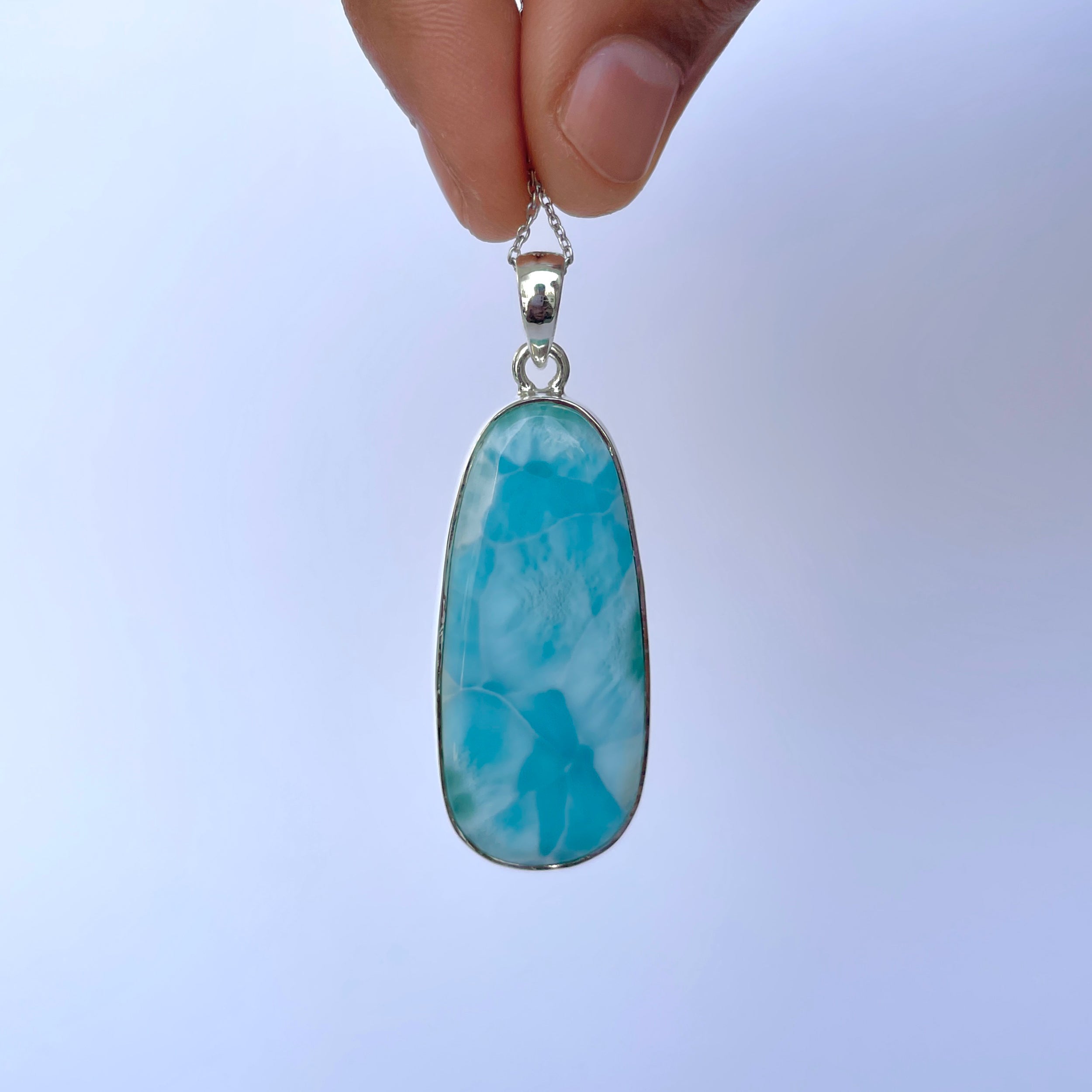 Larimar Pendant-(LAR-P-2050.)