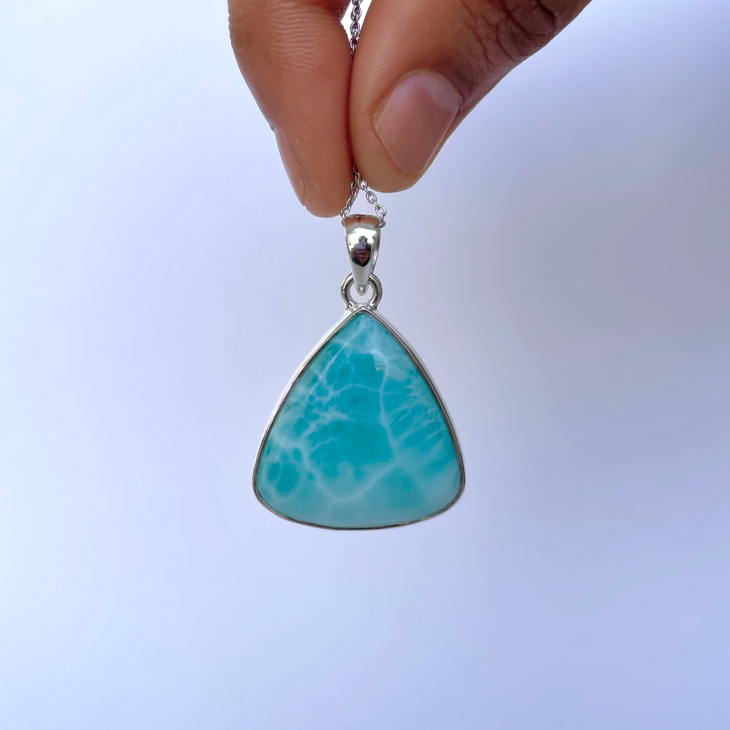 Larimar Pendant-(LAR-P-2065.)