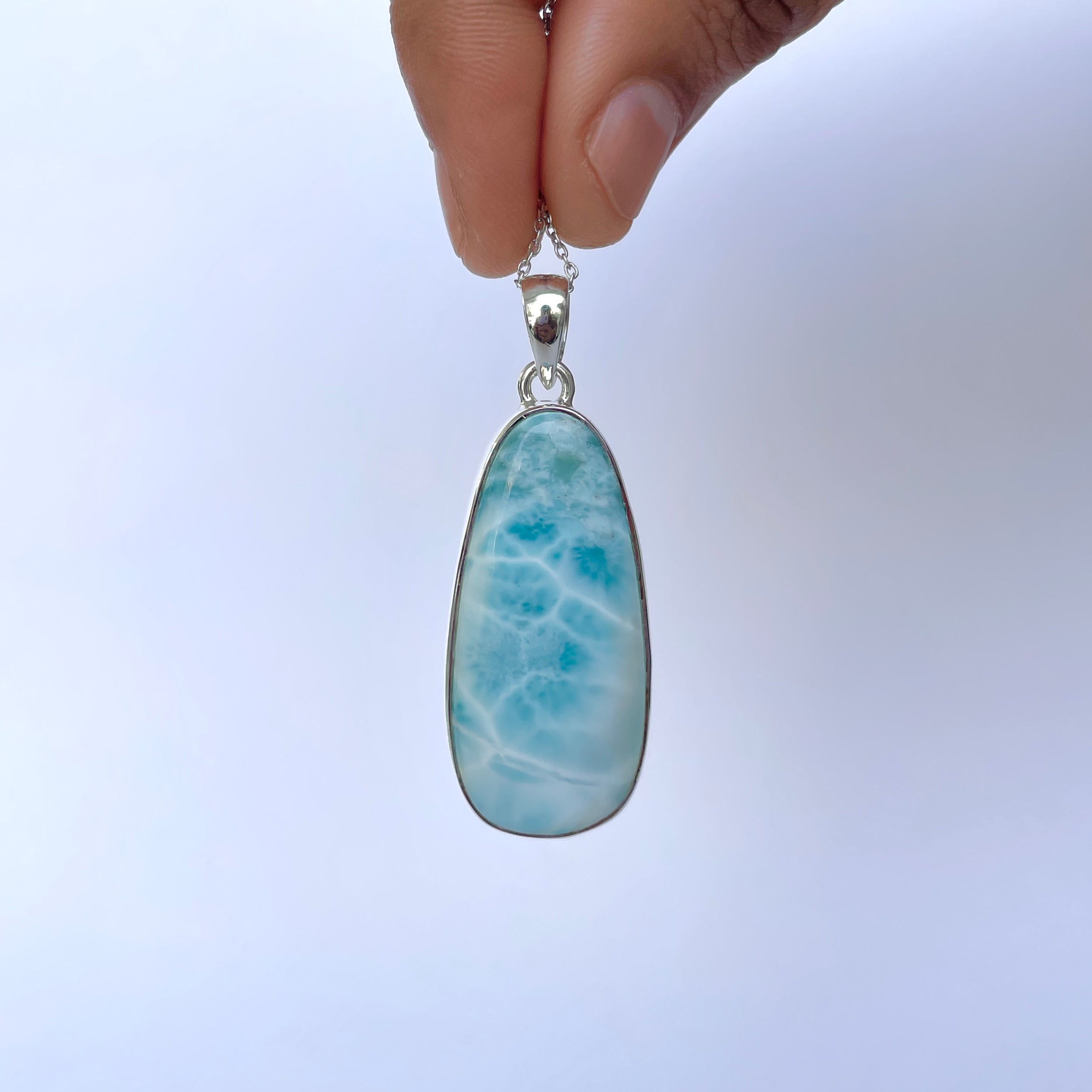 Larimar Pendant-(LAR-P-2066.)