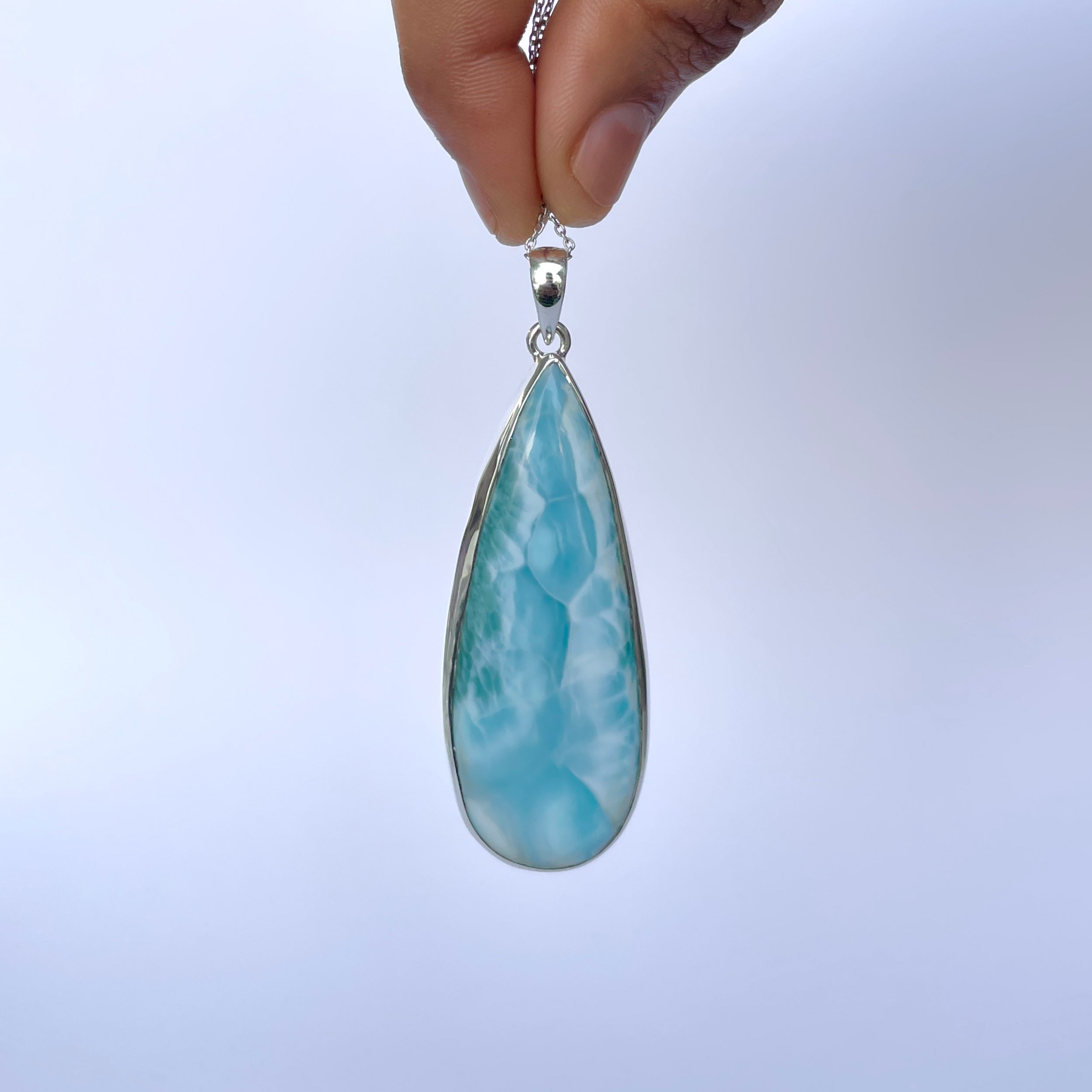 Larimar Pendant-(LAR-P-2090.)