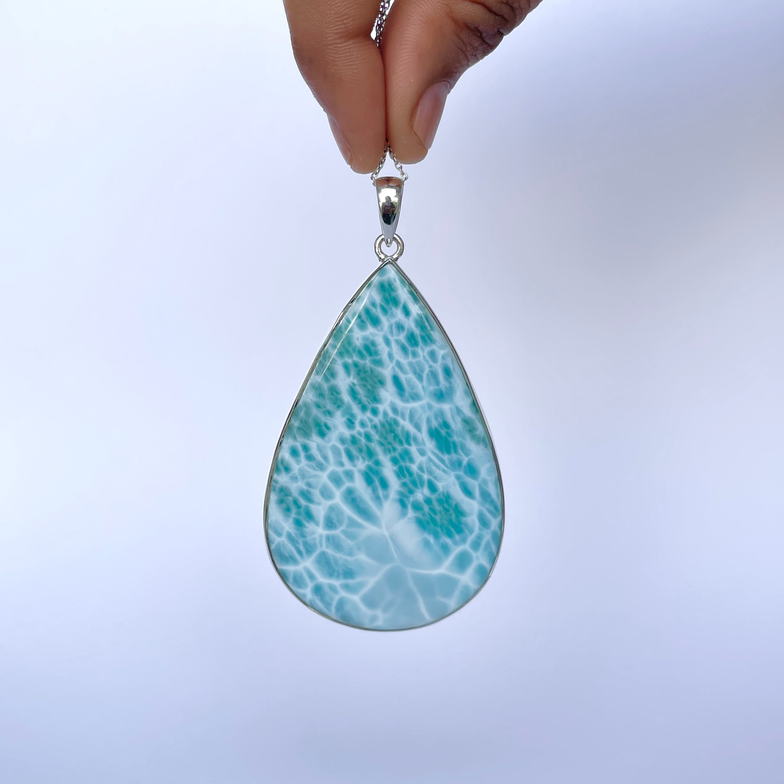 Larimar Pendant-(LAR-P-2109.)
