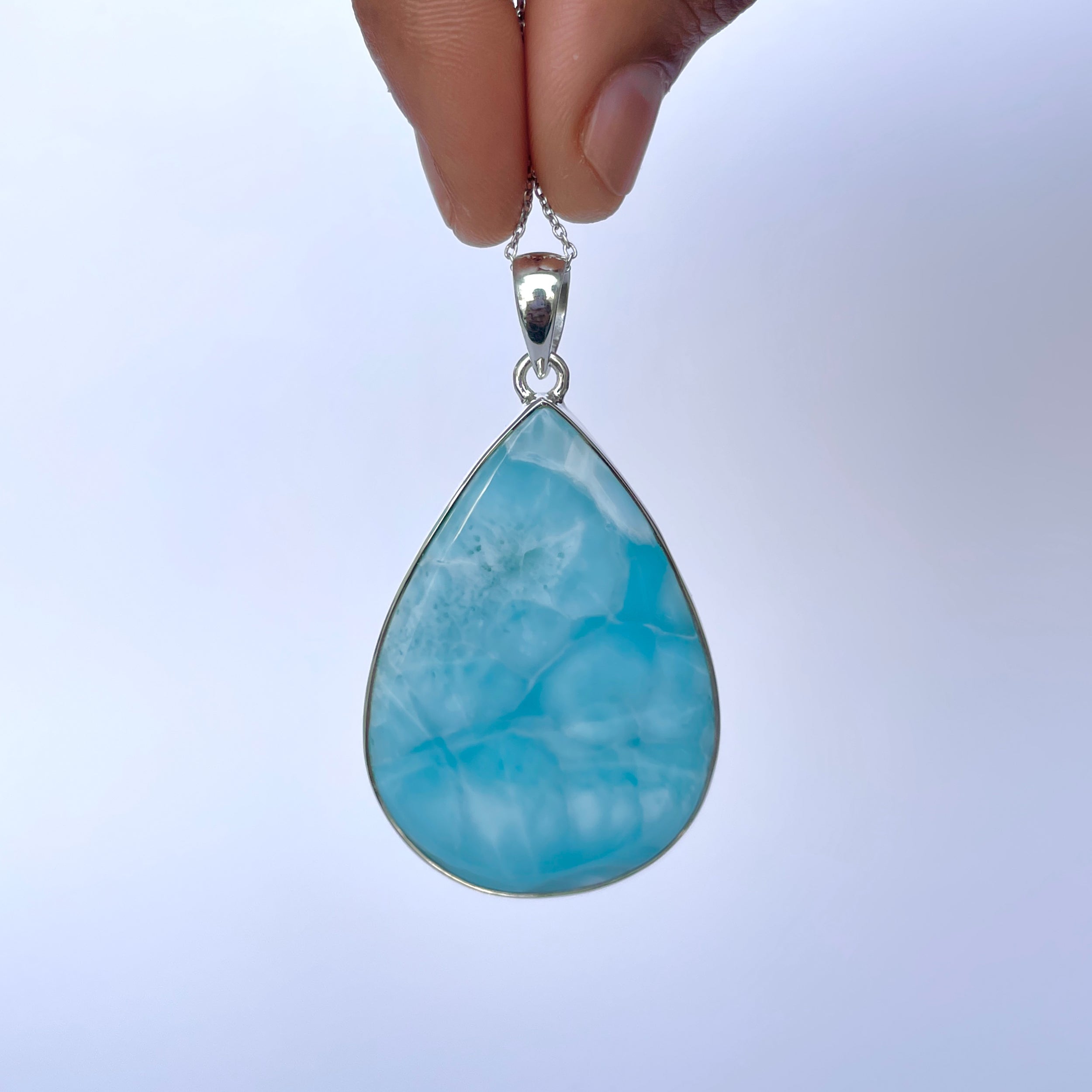 Larimar Pendant-(LAR-P-2110.)