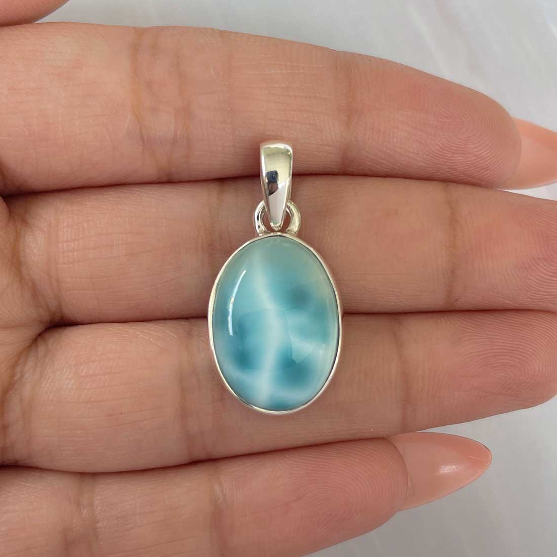 Larimar Pendant-(LAR-P-301.)