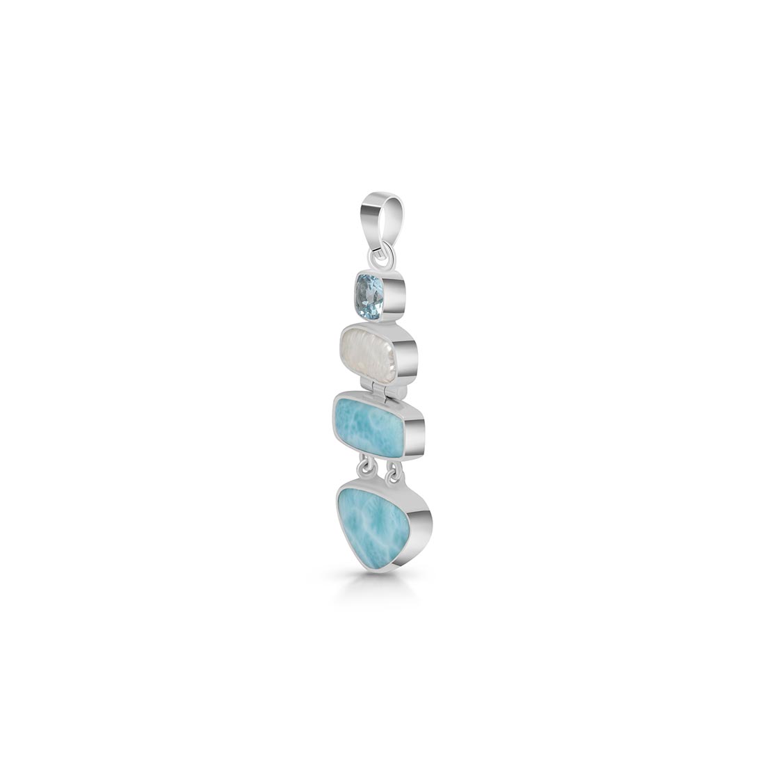 Larimar Pendant-(LAR-P-59.)
