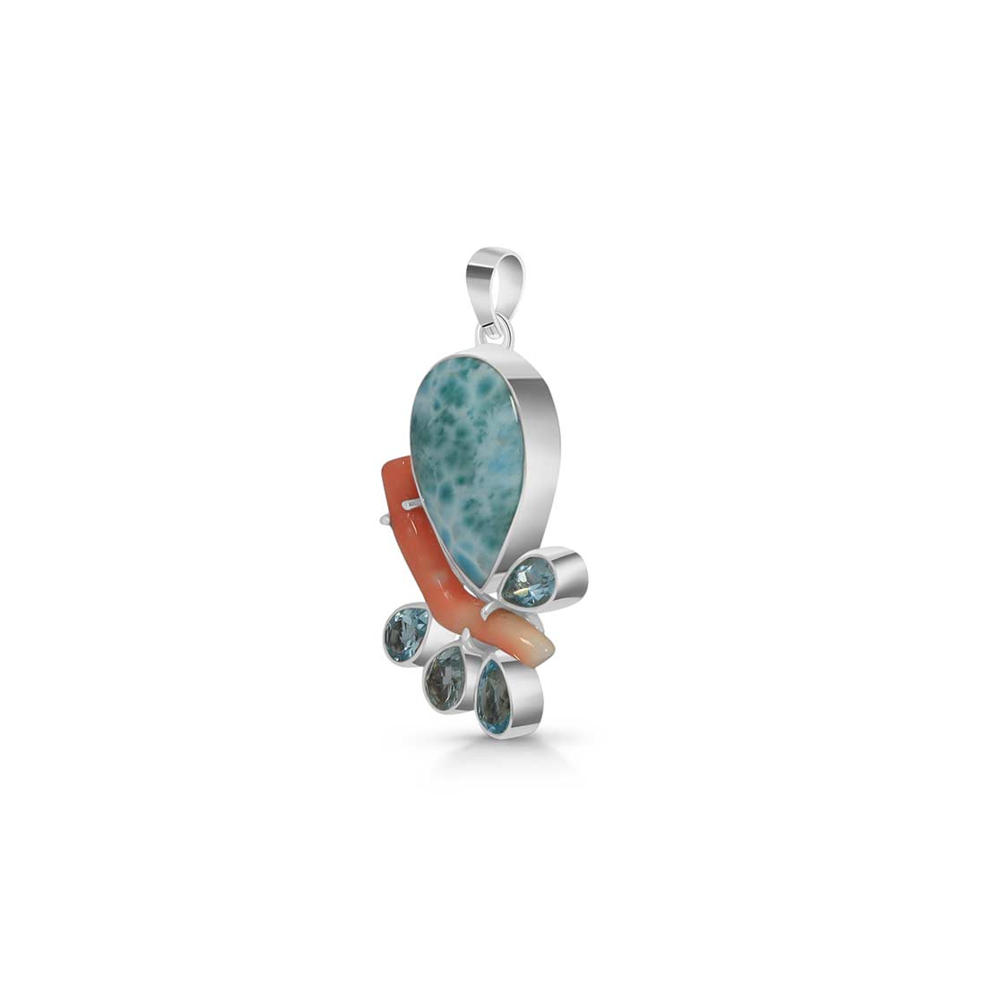 Larimar Pendant-(LAR-P-63.)