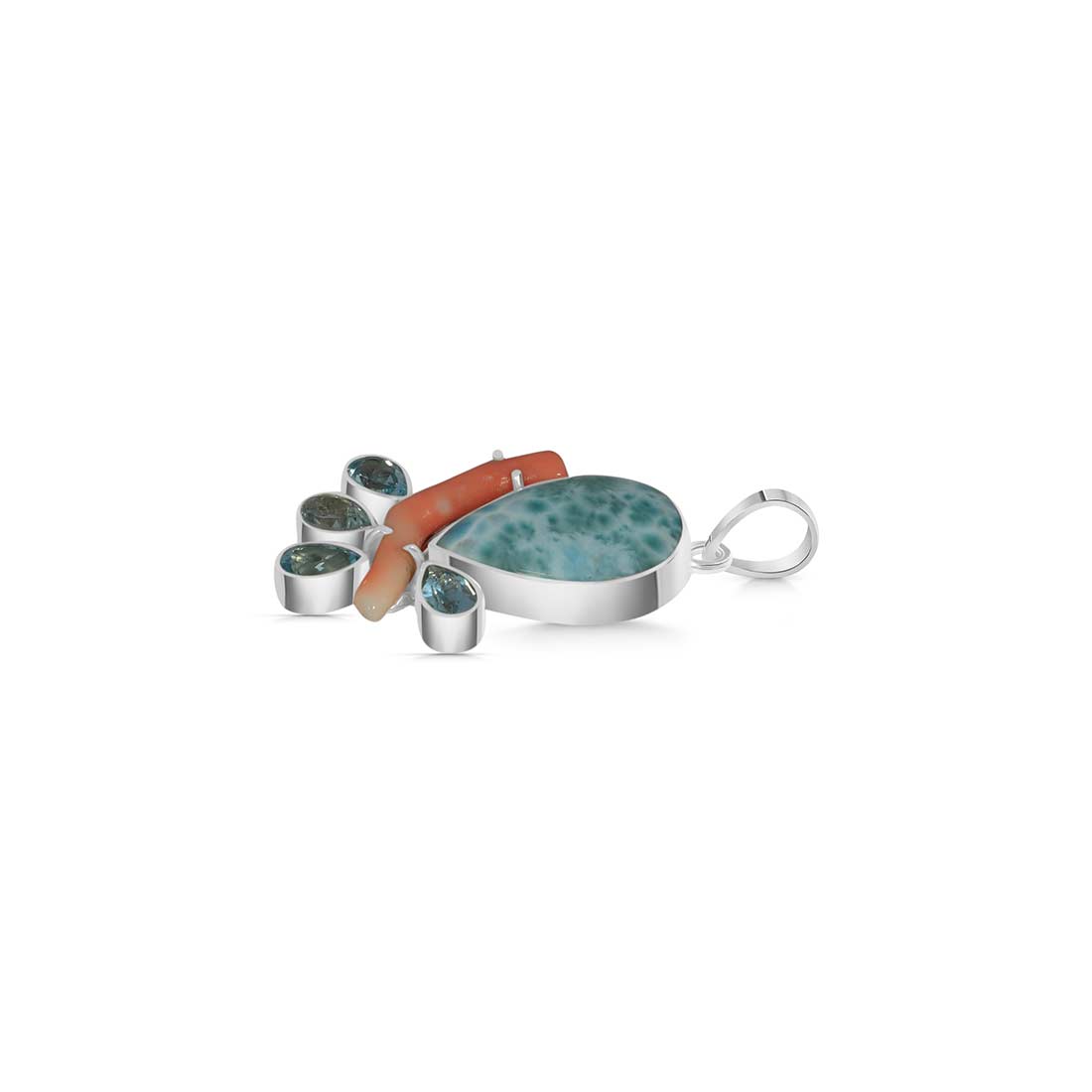 Larimar Pendant-(LAR-P-63.)