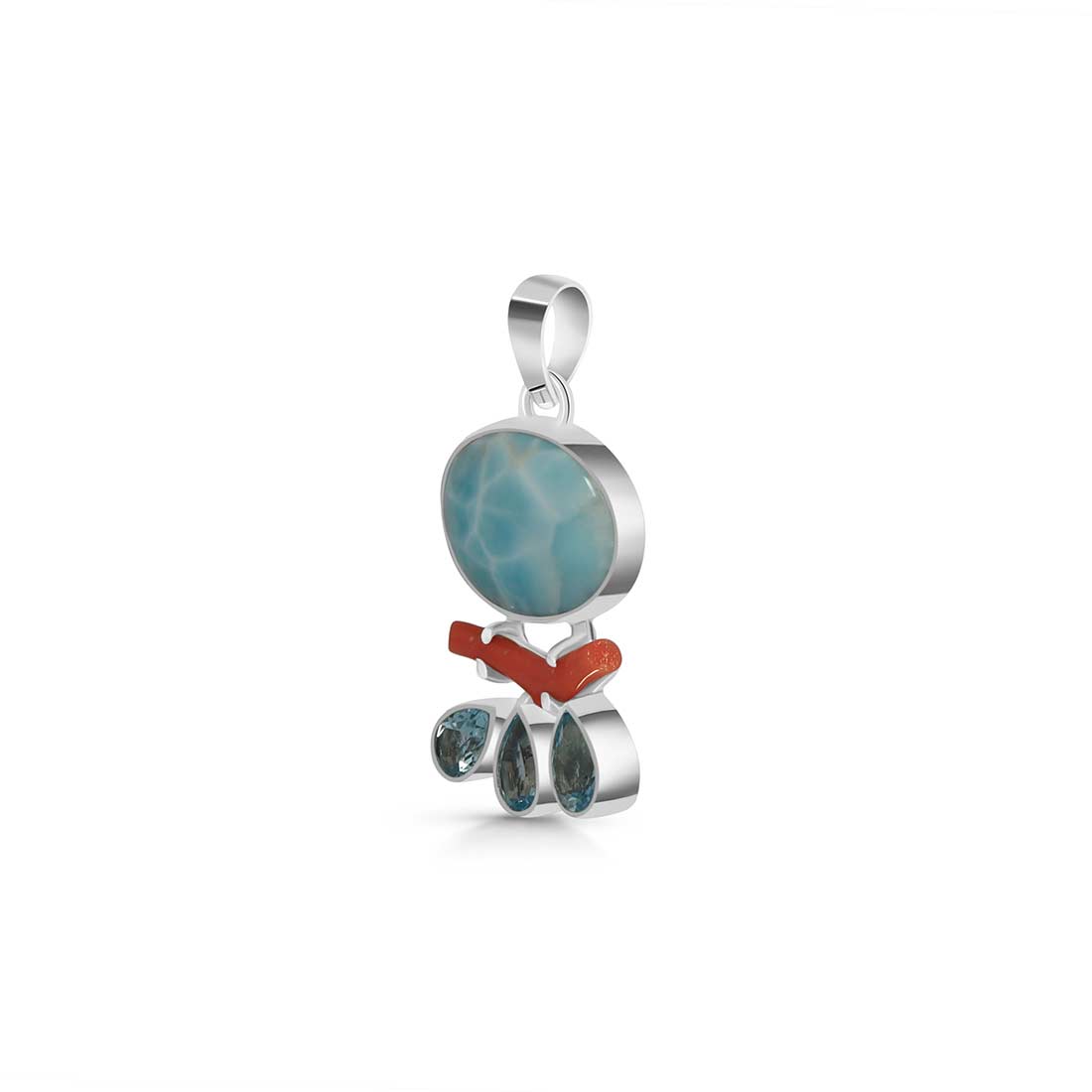 Larimar Pendant-(LAR-P-66.)