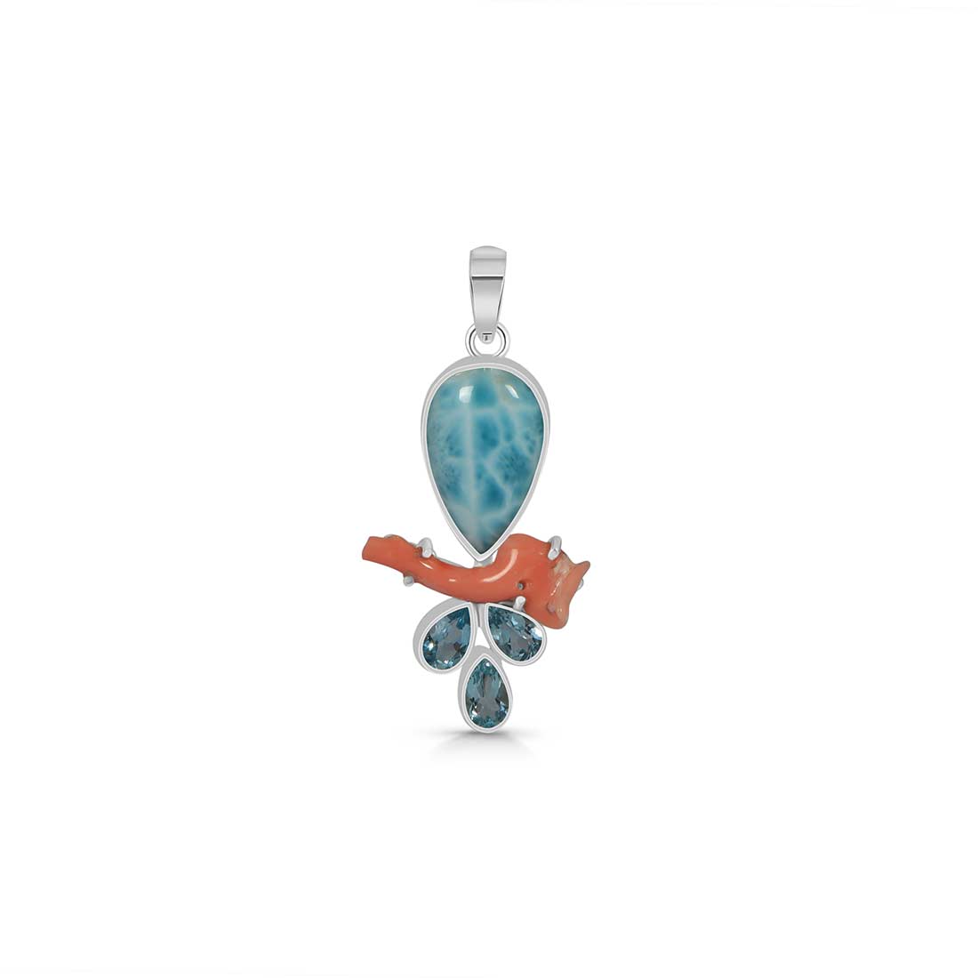 Larimar Pendant-(LAR-P-67.)