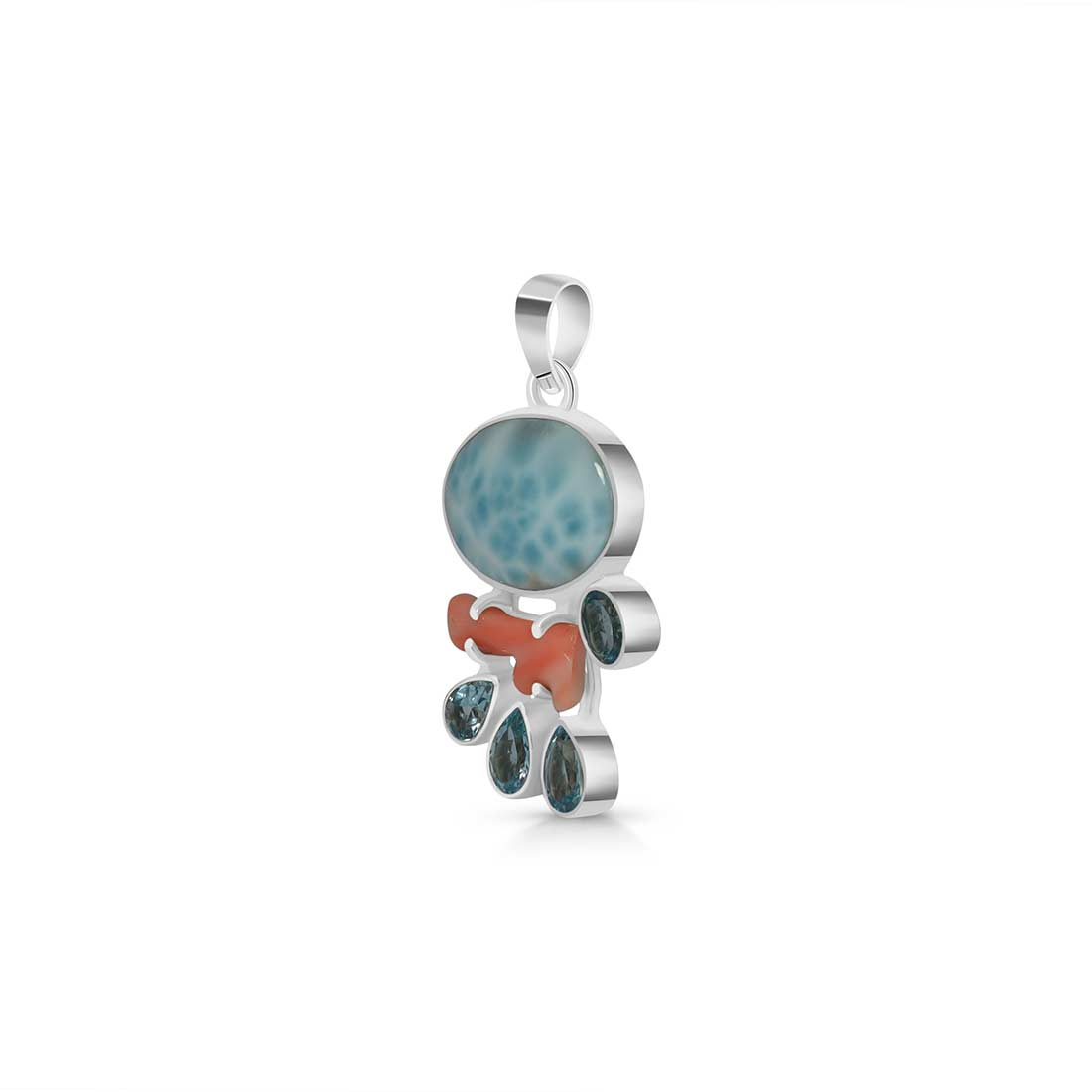 Larimar Pendant-(LAR-P-69.)