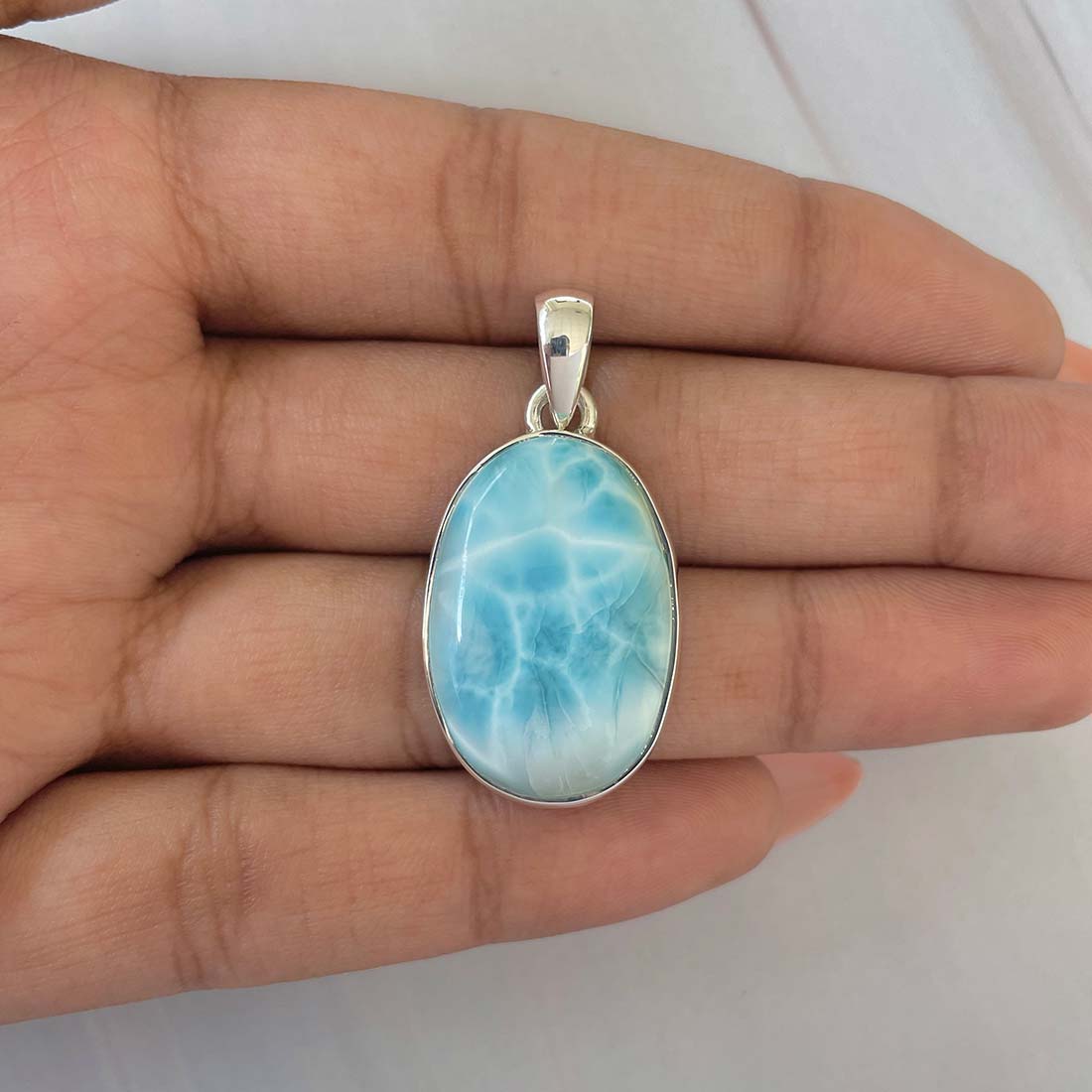 Larimar Pendant-(LAR-P-703.)