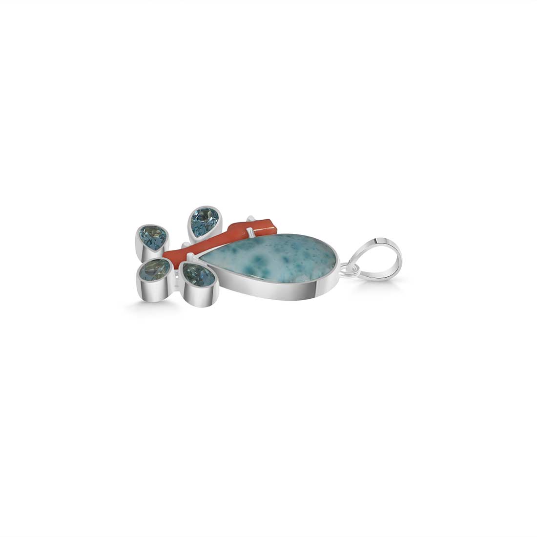 Larimar Pendant-(LAR-P-72.)