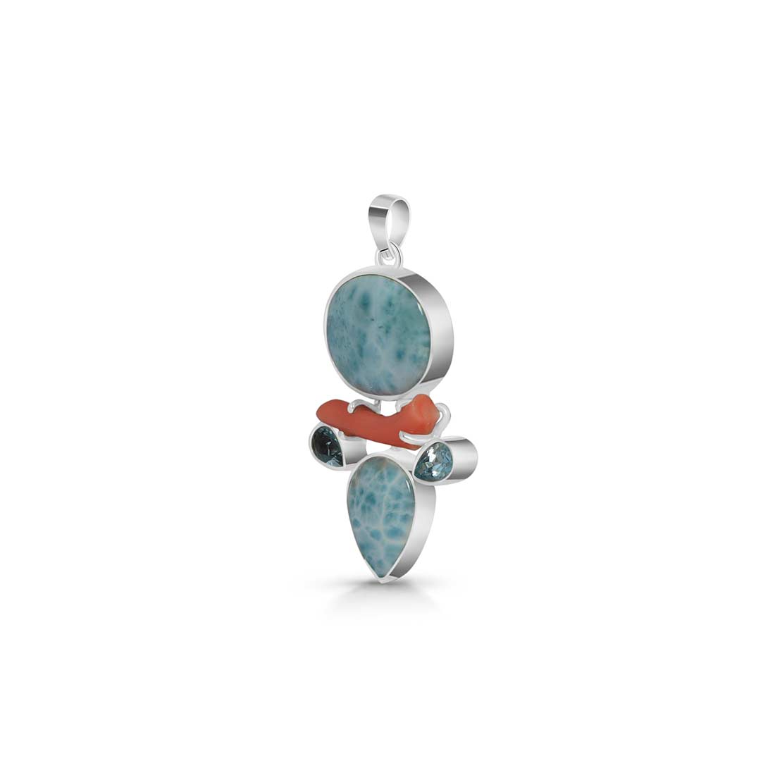 Larimar Pendant-(LAR-P-74.)