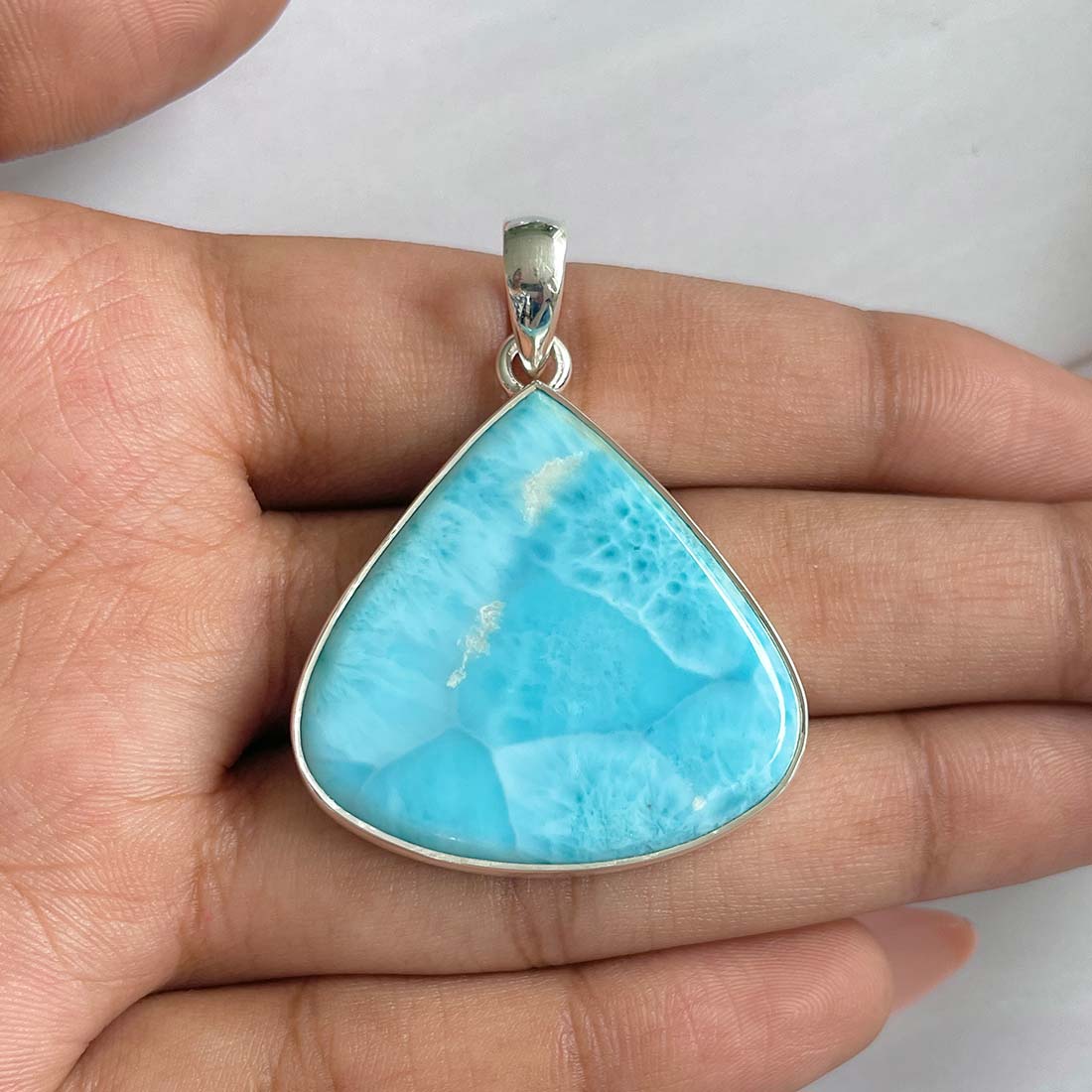 Larimar Pendant-(LAR-P-794.)