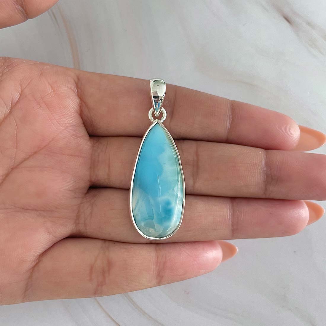 Larimar Pendant-(LAR-P-803.)