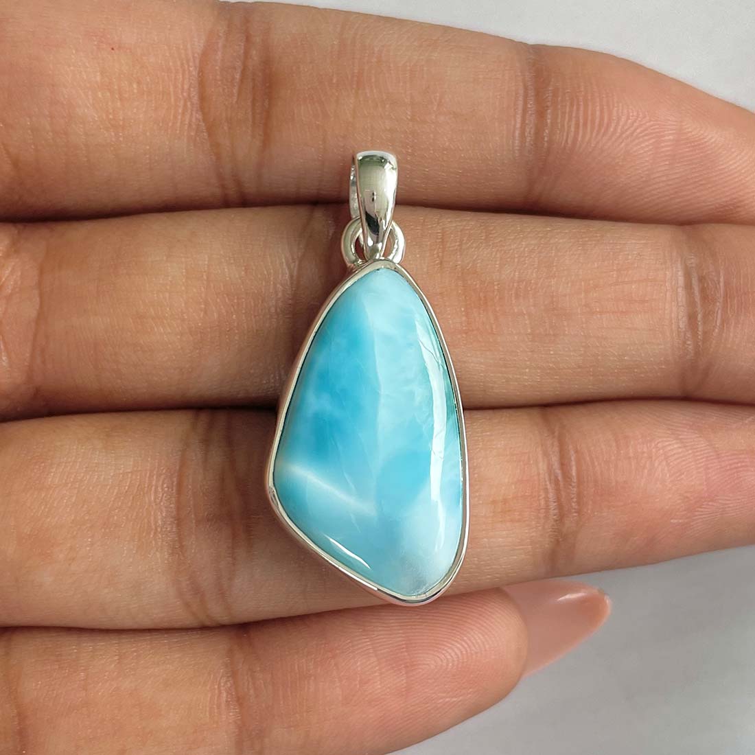 Larimar Pendant-(LAR-P-831.)