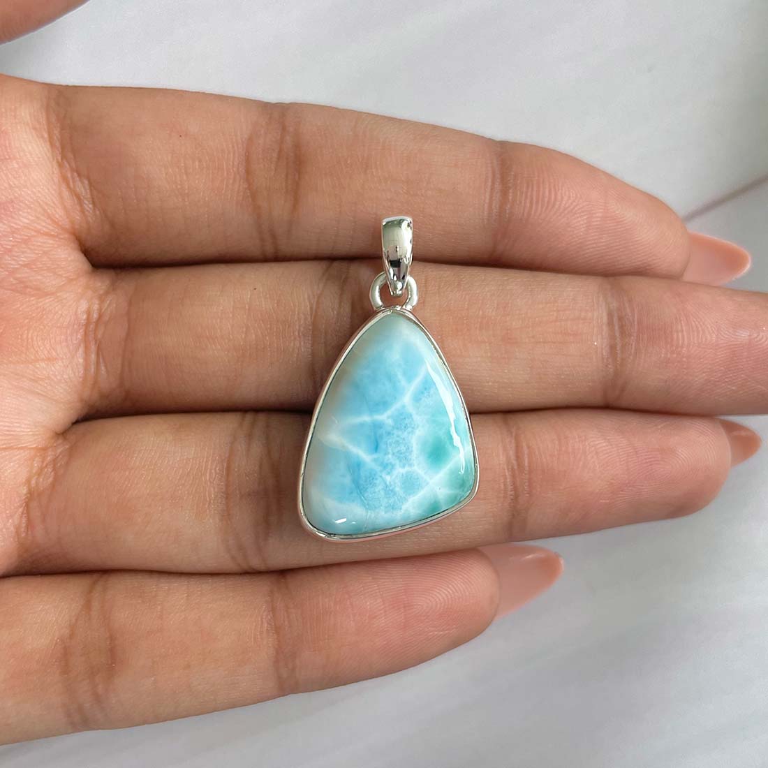 Larimar Pendant-(LAR-P-846.)