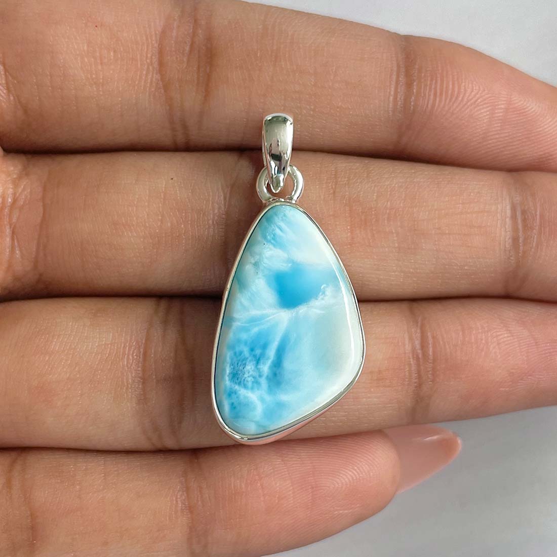Larimar Pendant-(LAR-P-847.)