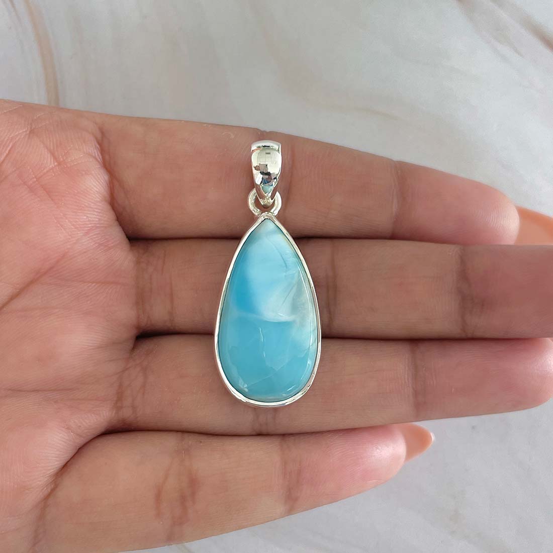 Larimar Pendant-(LAR-P-901.)