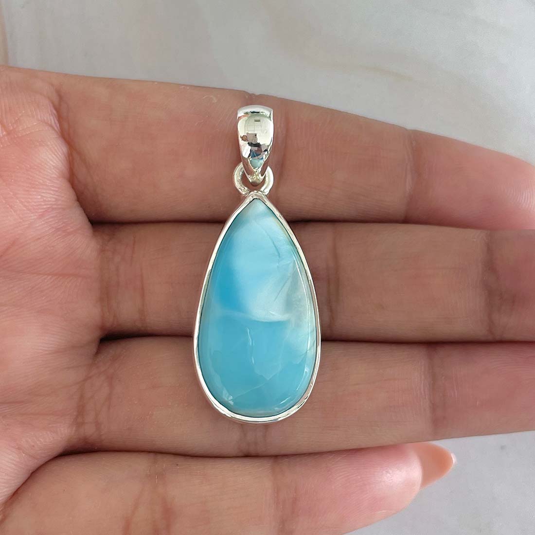 Larimar Pendant-(LAR-P-901.)