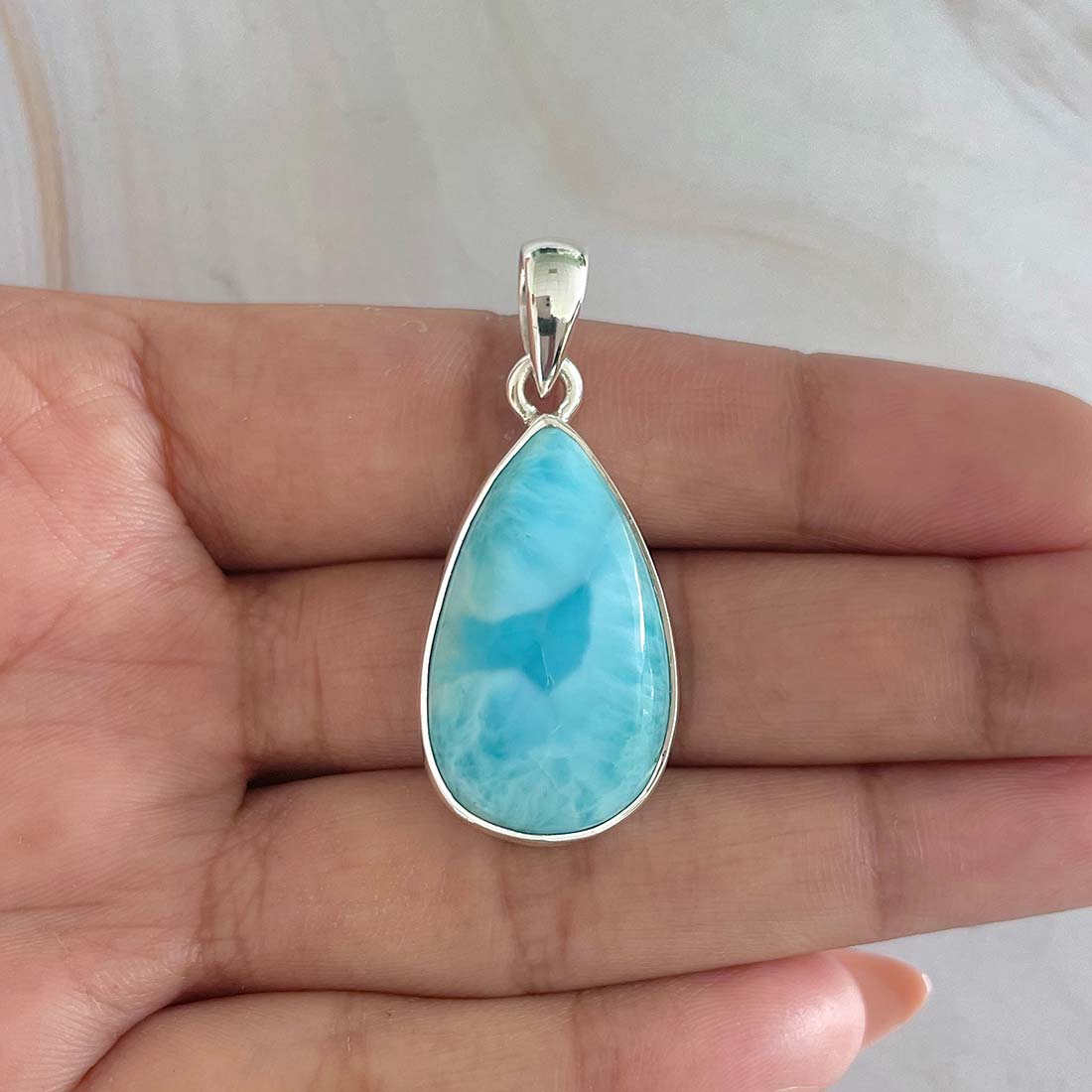 Larimar Pendant-(LAR-P-902.)