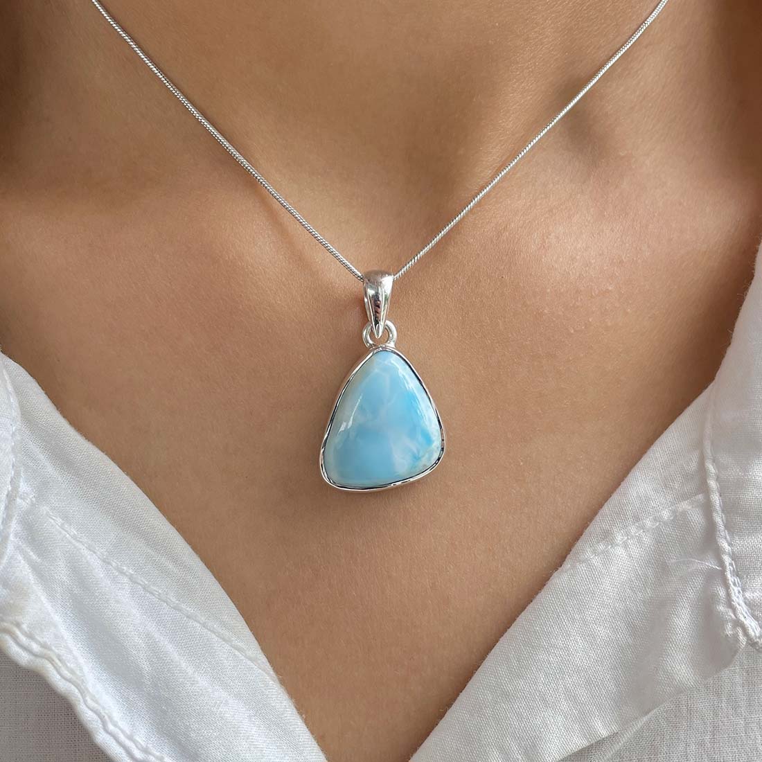 Larimar Pendant-(LAR-P-920.)
