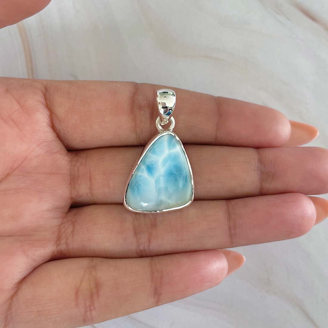 Larimar Pendant-(LAR-P-921.)
